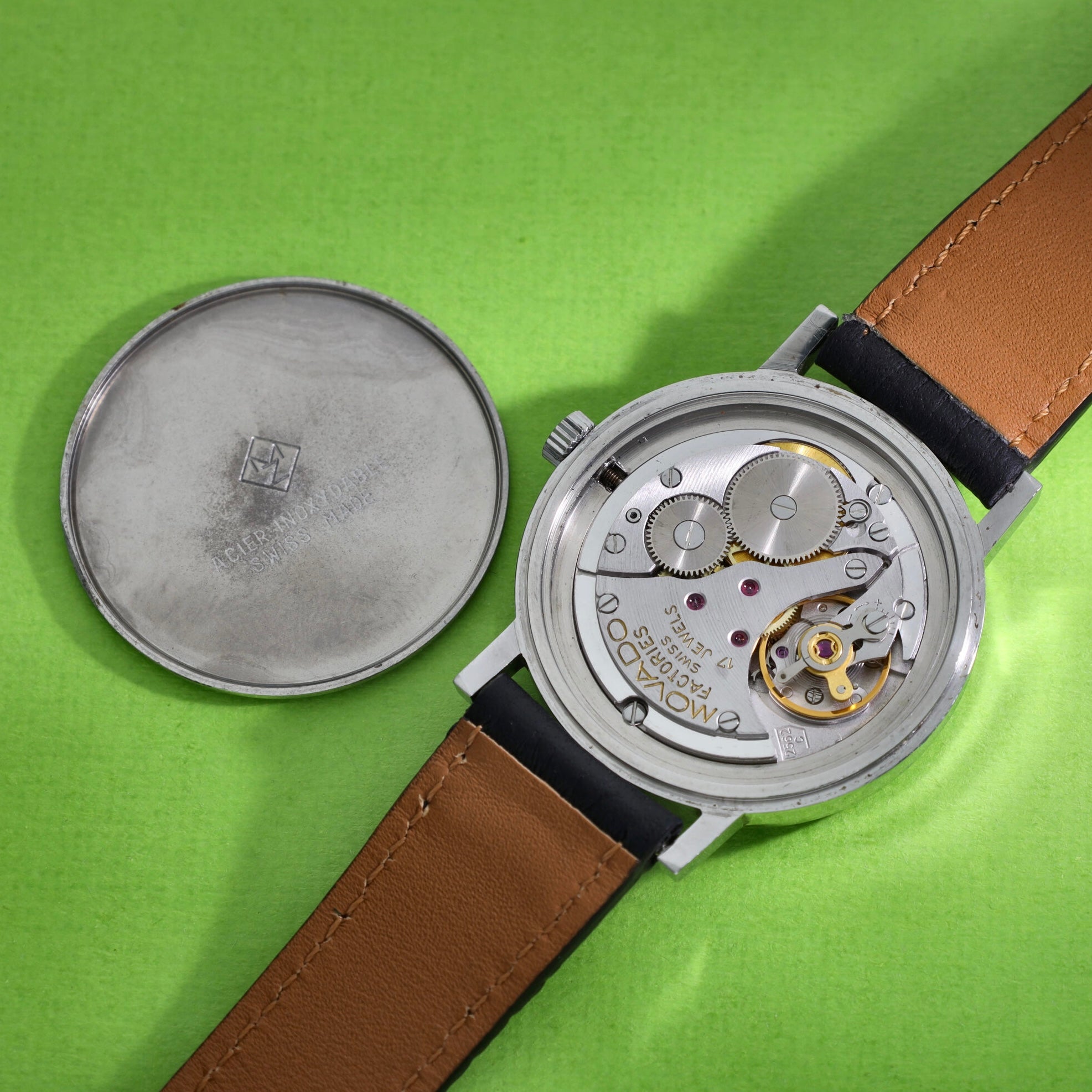 Movado Museum Dresswatch Ref. 01-0060-257 Zenith Movement