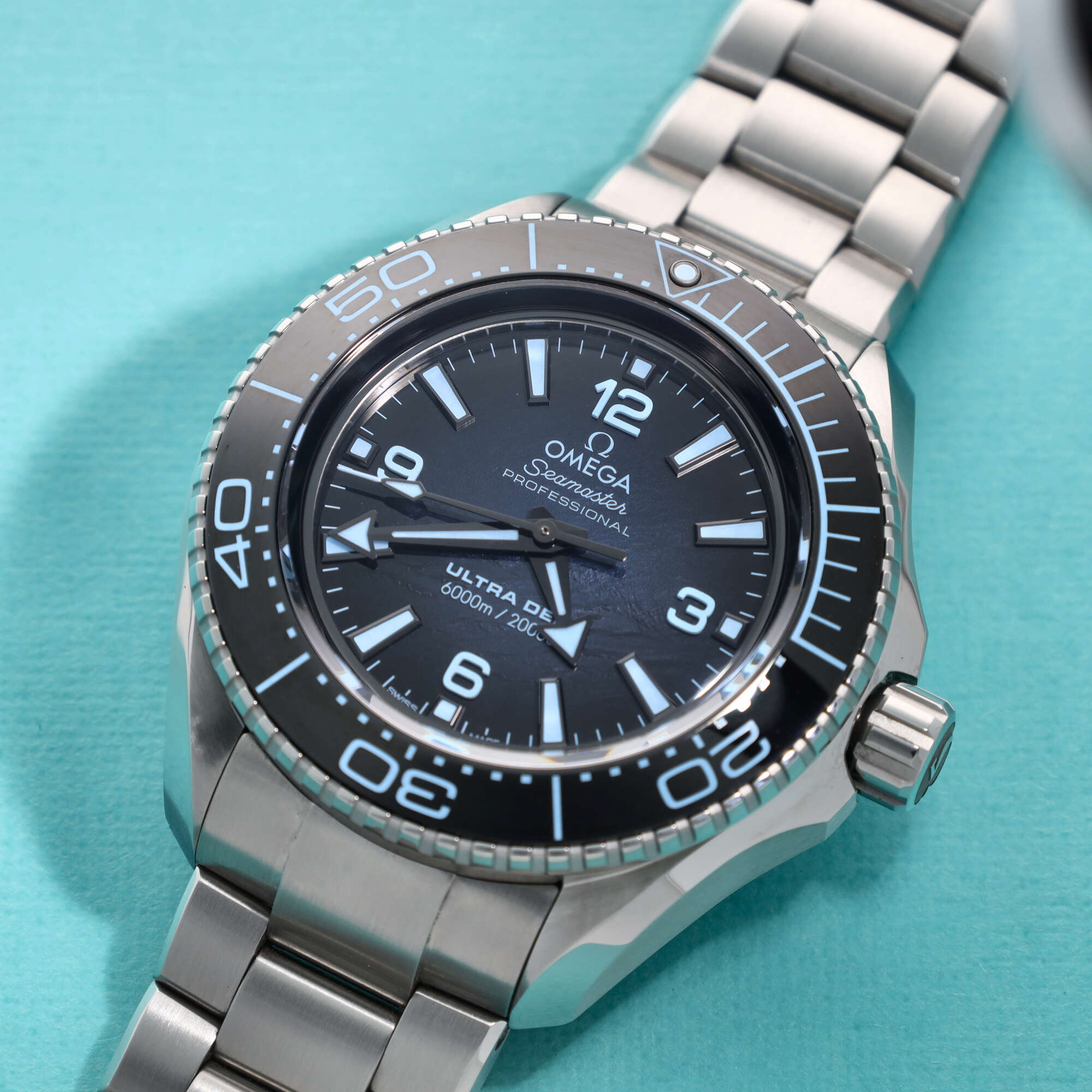 Omega Seamaster Planet Ocean Ultra Deep Box and Papers