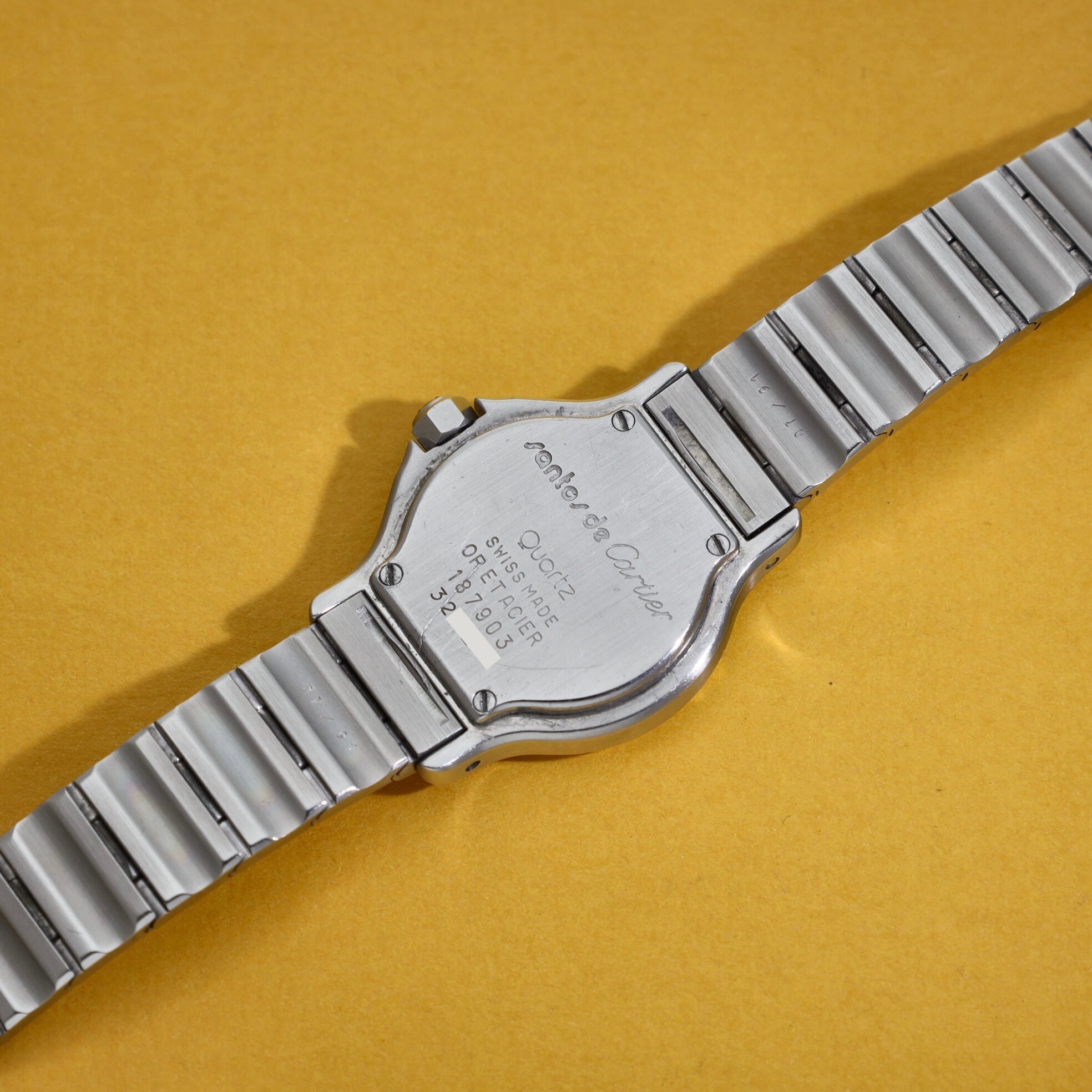 Cartier Santos Octagon Ref. 187903 Steel / Gold Ladies Box and Papers