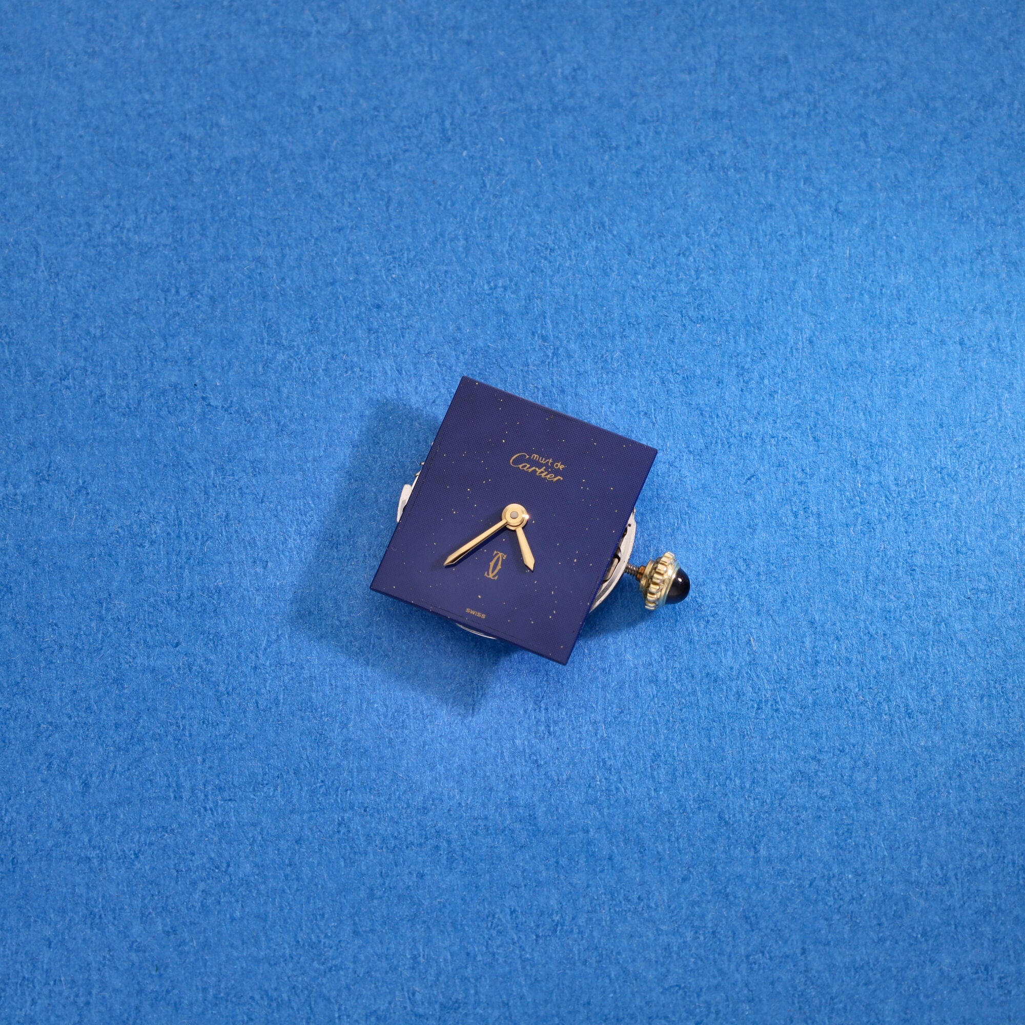 Cartier Tank Must Ladies 'Lapis' Dial Handwound