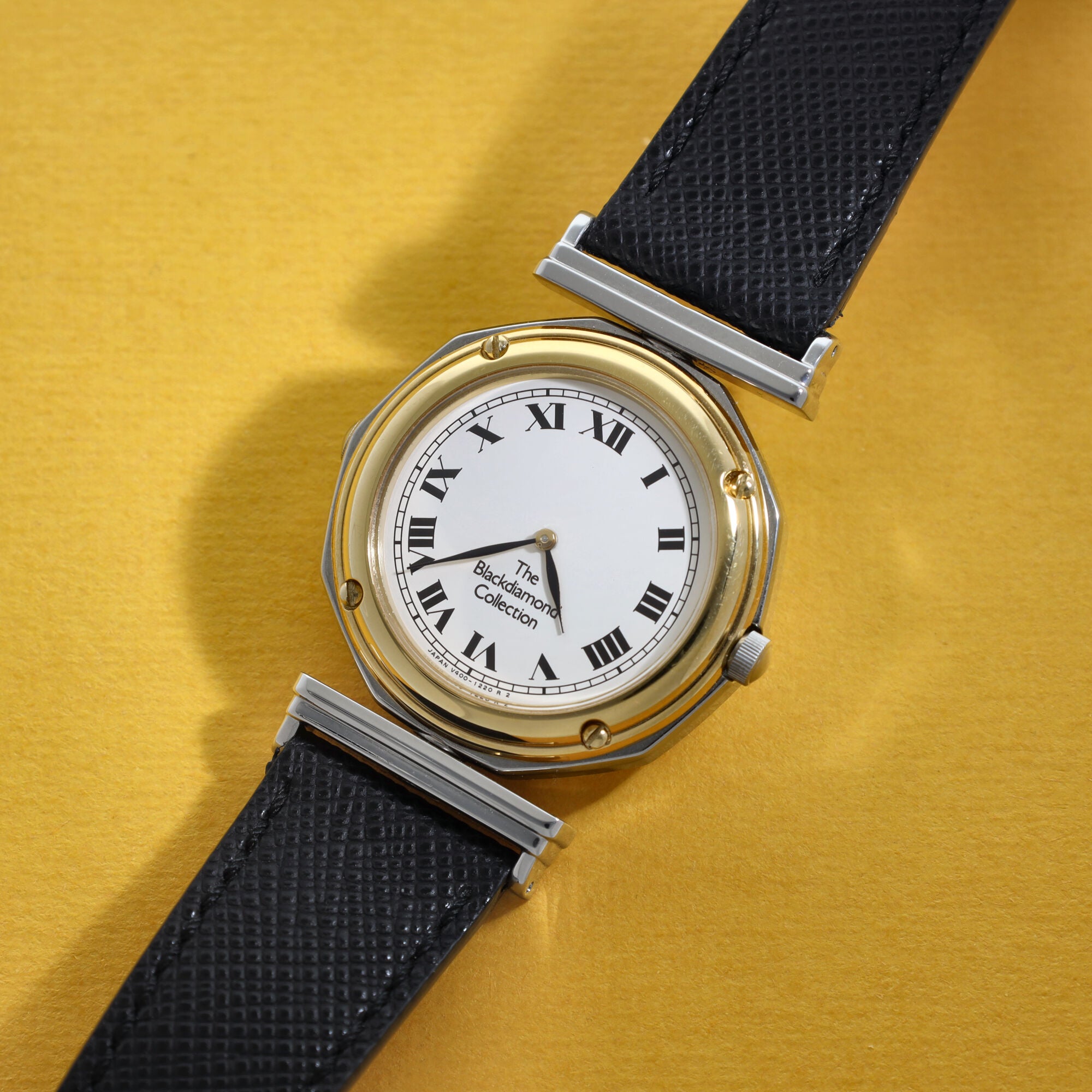 Seiko 'The Blackdiamond Collection' Ref. V400-0420 Reversible Watch