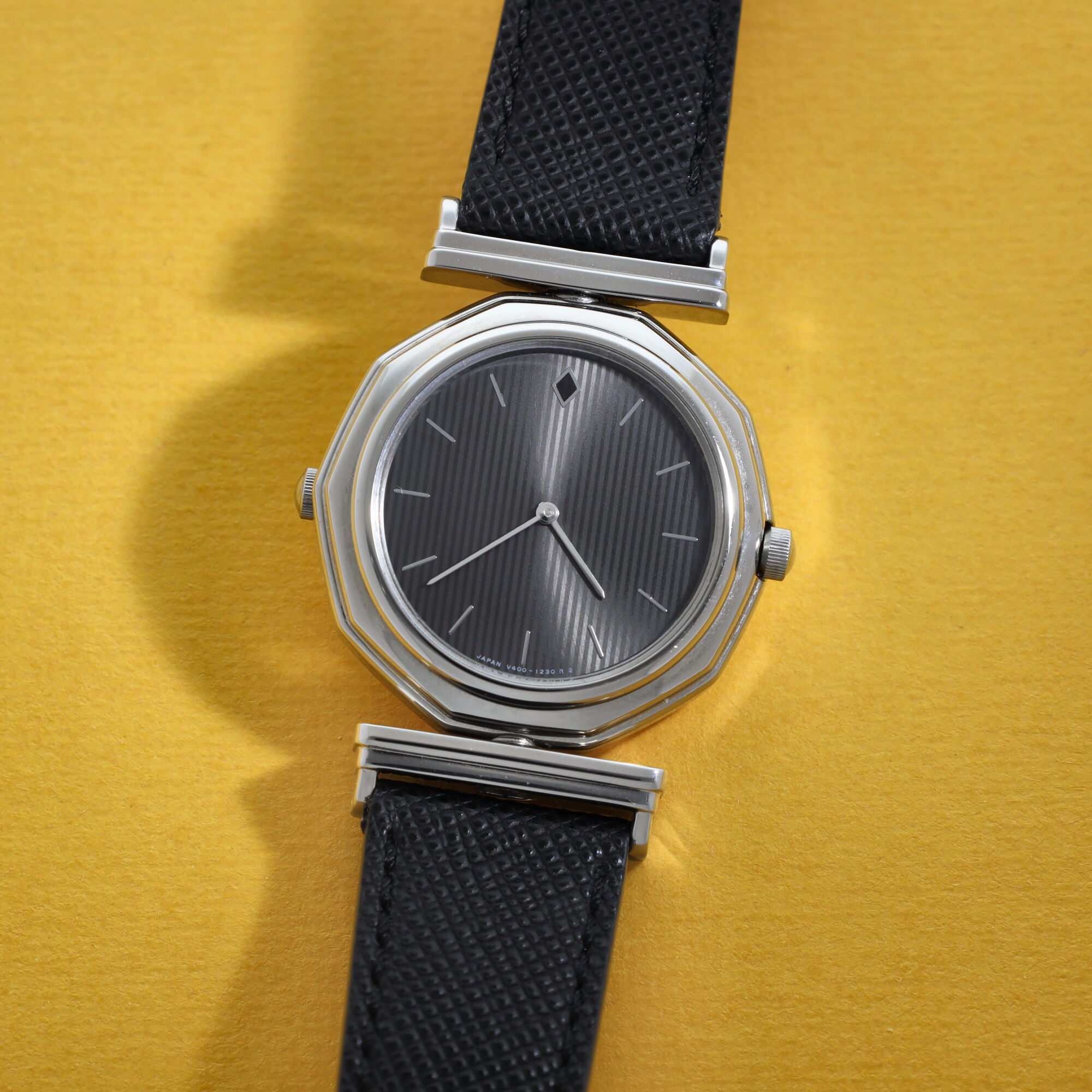 Seiko 'The Blackdiamond Collection' Ref. V400-0420 Reversible Watch