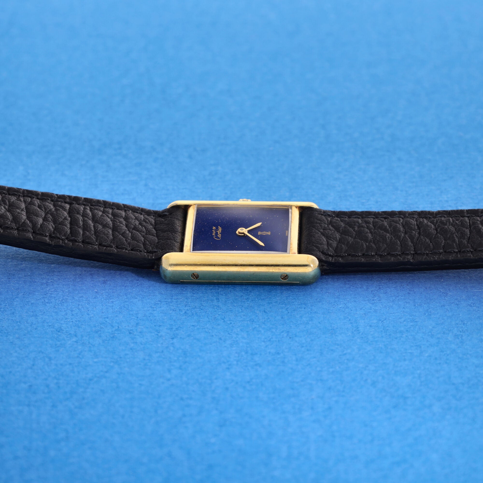 Cartier Tank Must Ladies 'Lapis' Dial Handwound