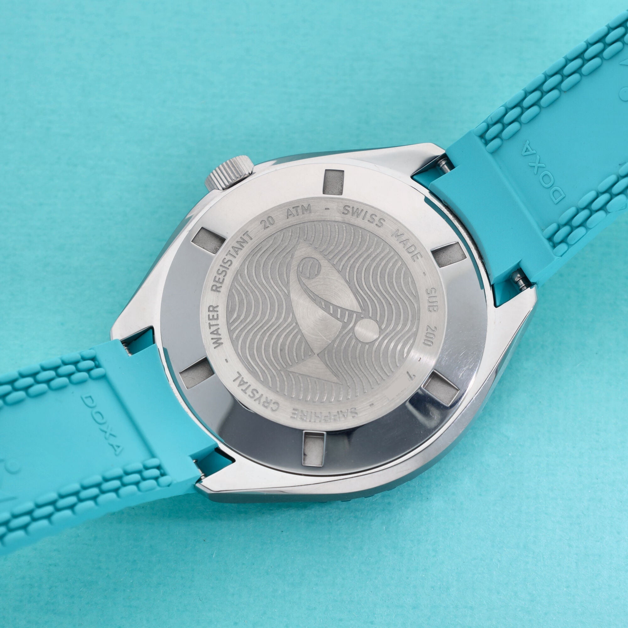 Doxa Sub 200 Aquamarine Ref. 79910.241.25 Full-Set