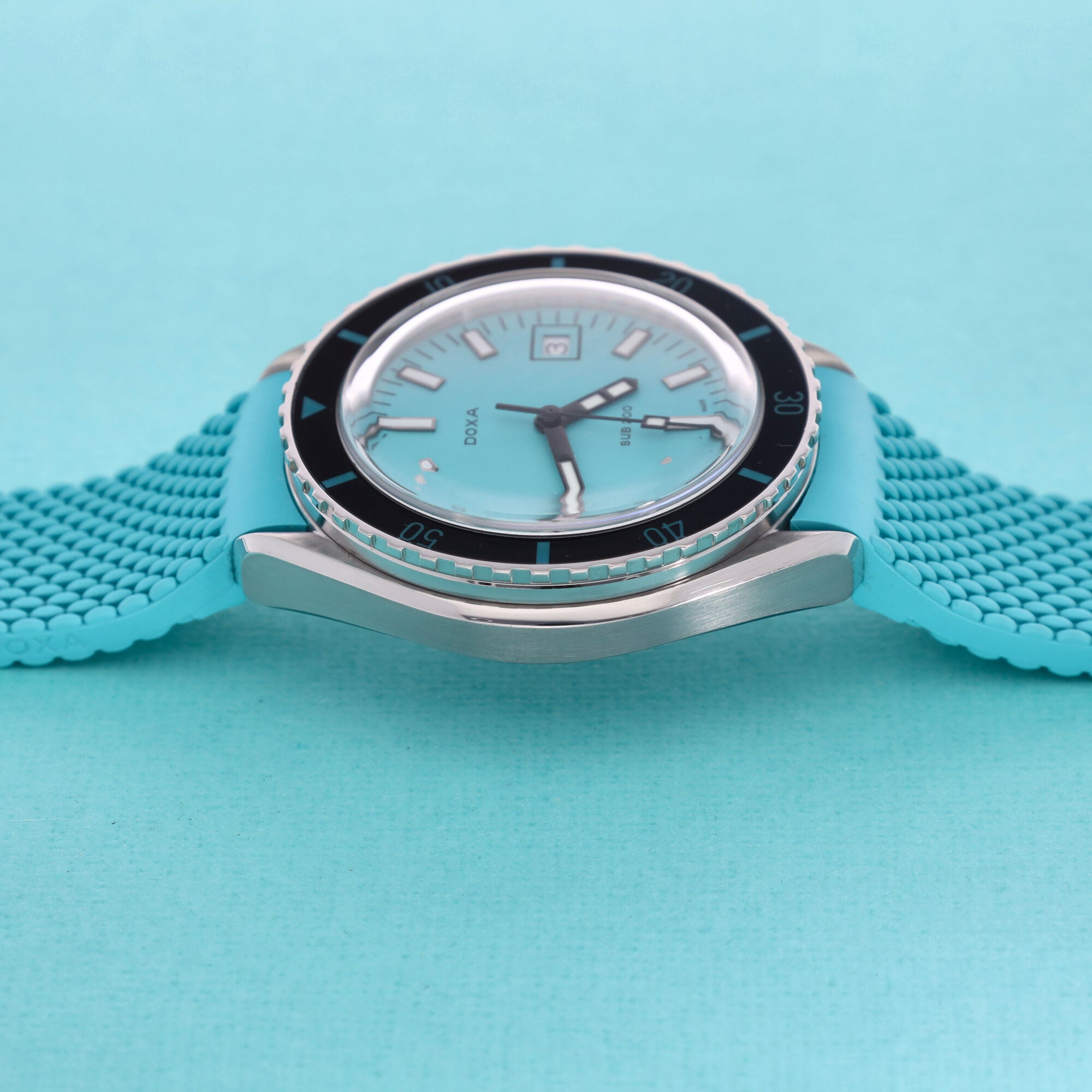 Doxa Sub 200 Aquamarine Ref. 79910.241.25 Full-Set