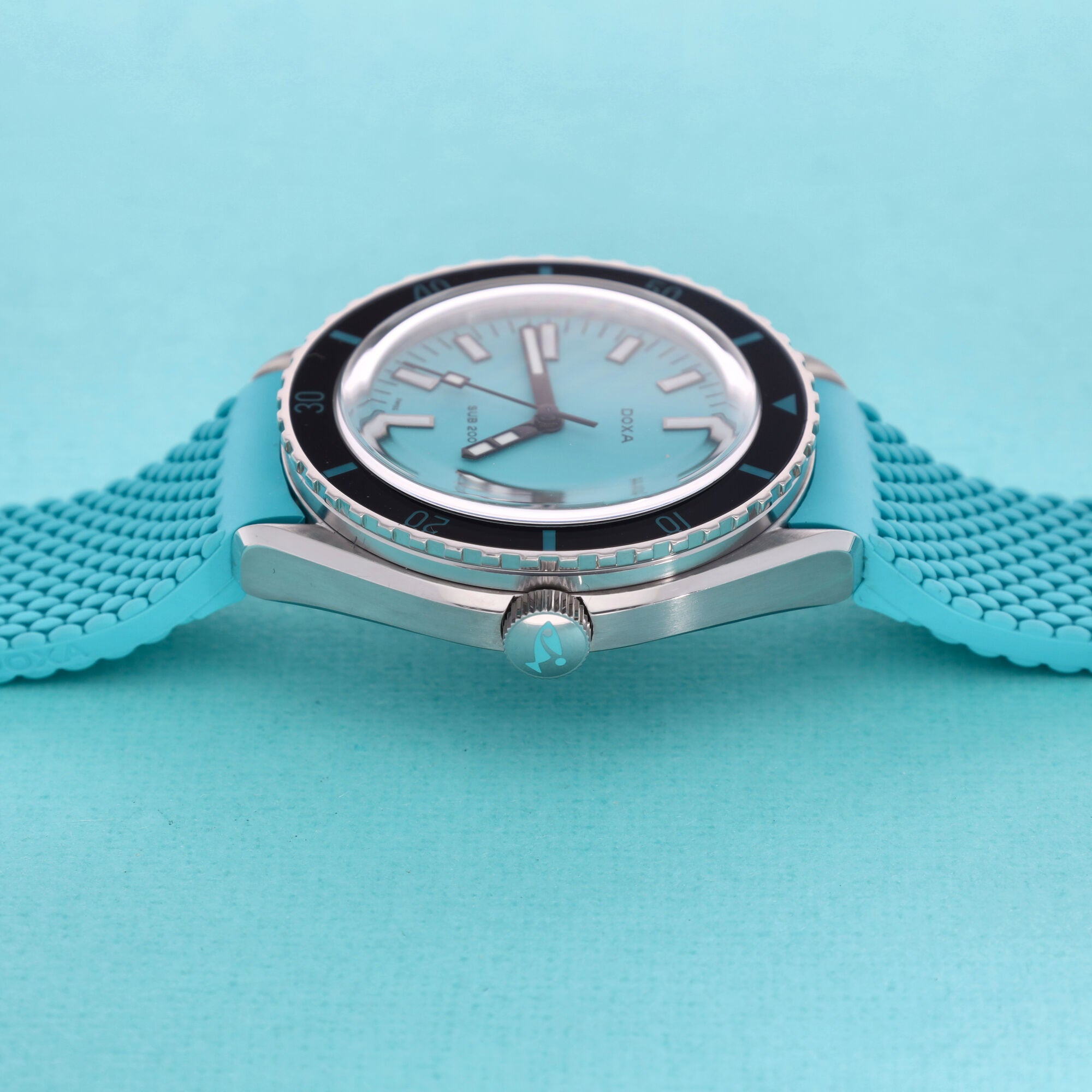 Doxa Sub 200 Aquamarine Ref. 79910.241.25 Full-Set