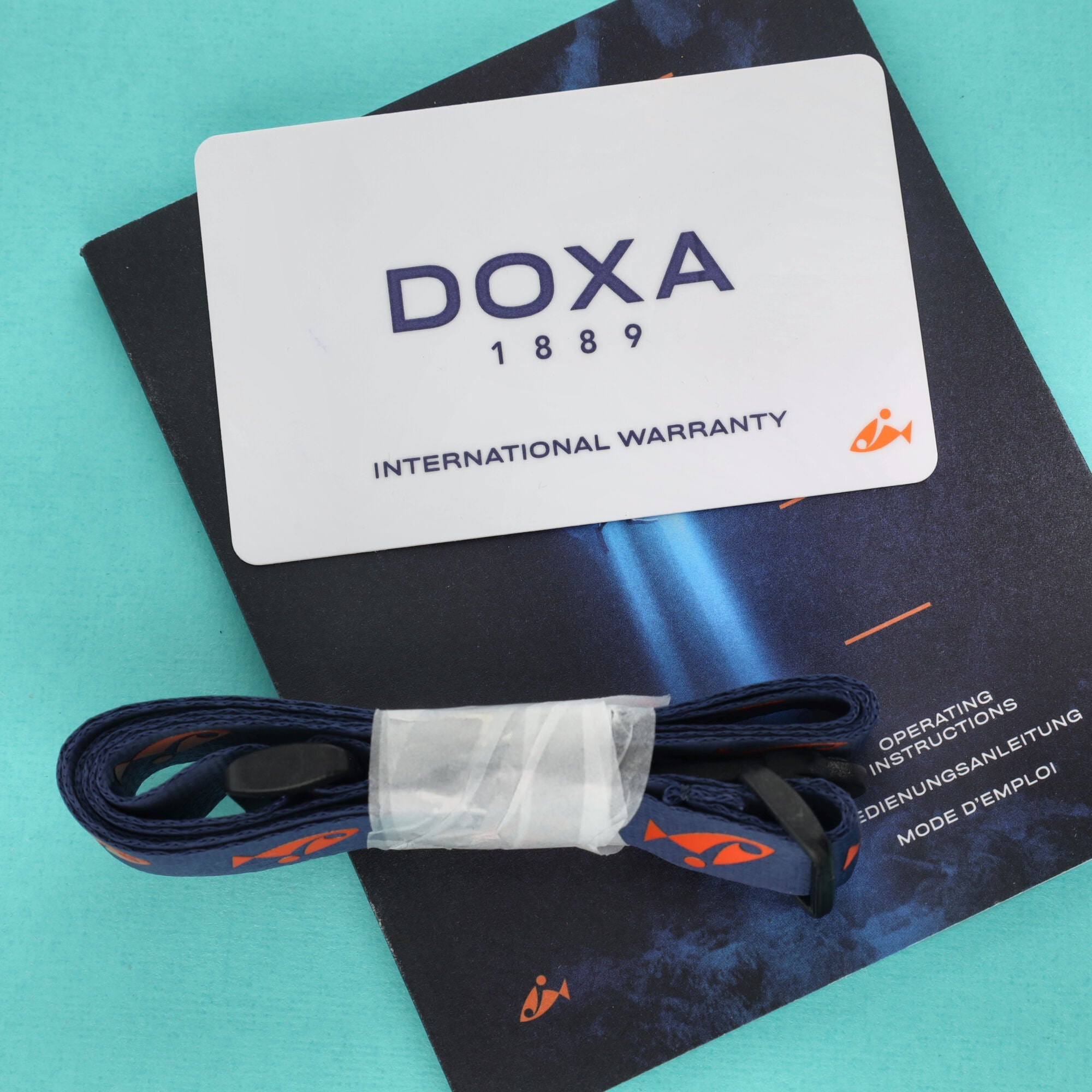 Doxa Sub 200 Aquamarine Ref. 79910.241.25 Full-Set