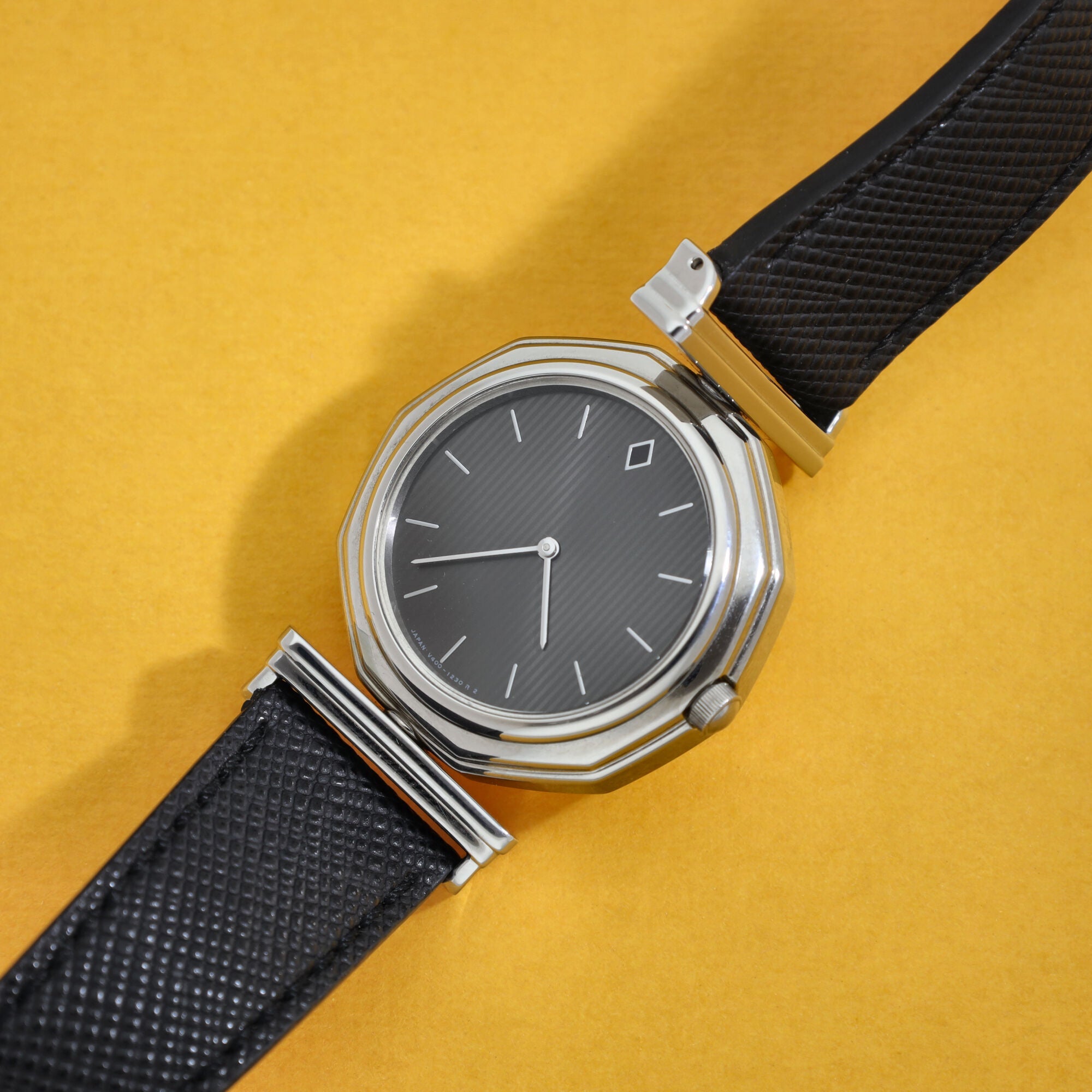 Seiko 'The Blackdiamond Collection' Ref. V400-0420 Reversible Watch