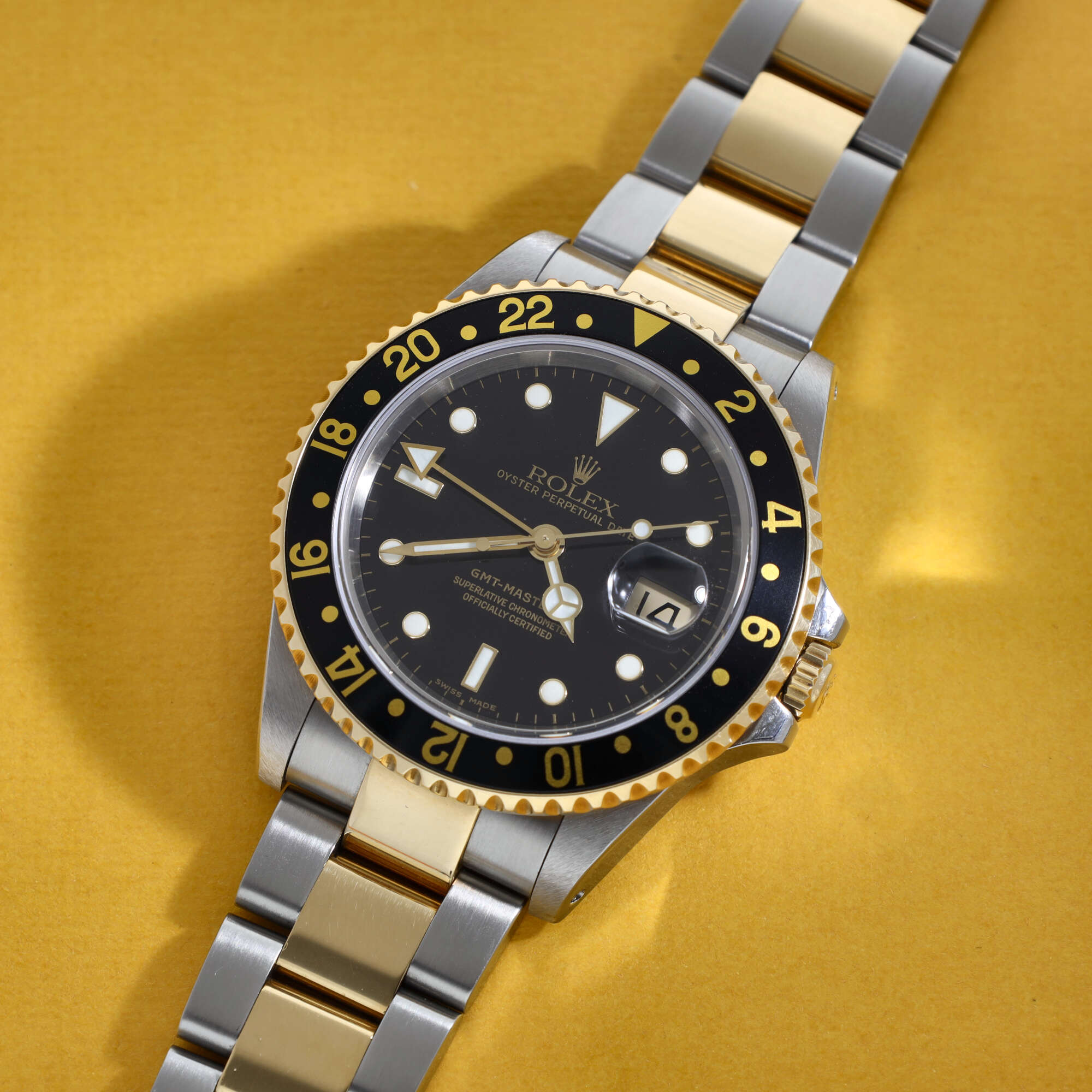 Rolex GMT Master II Ref. 16713LN Box and Papers