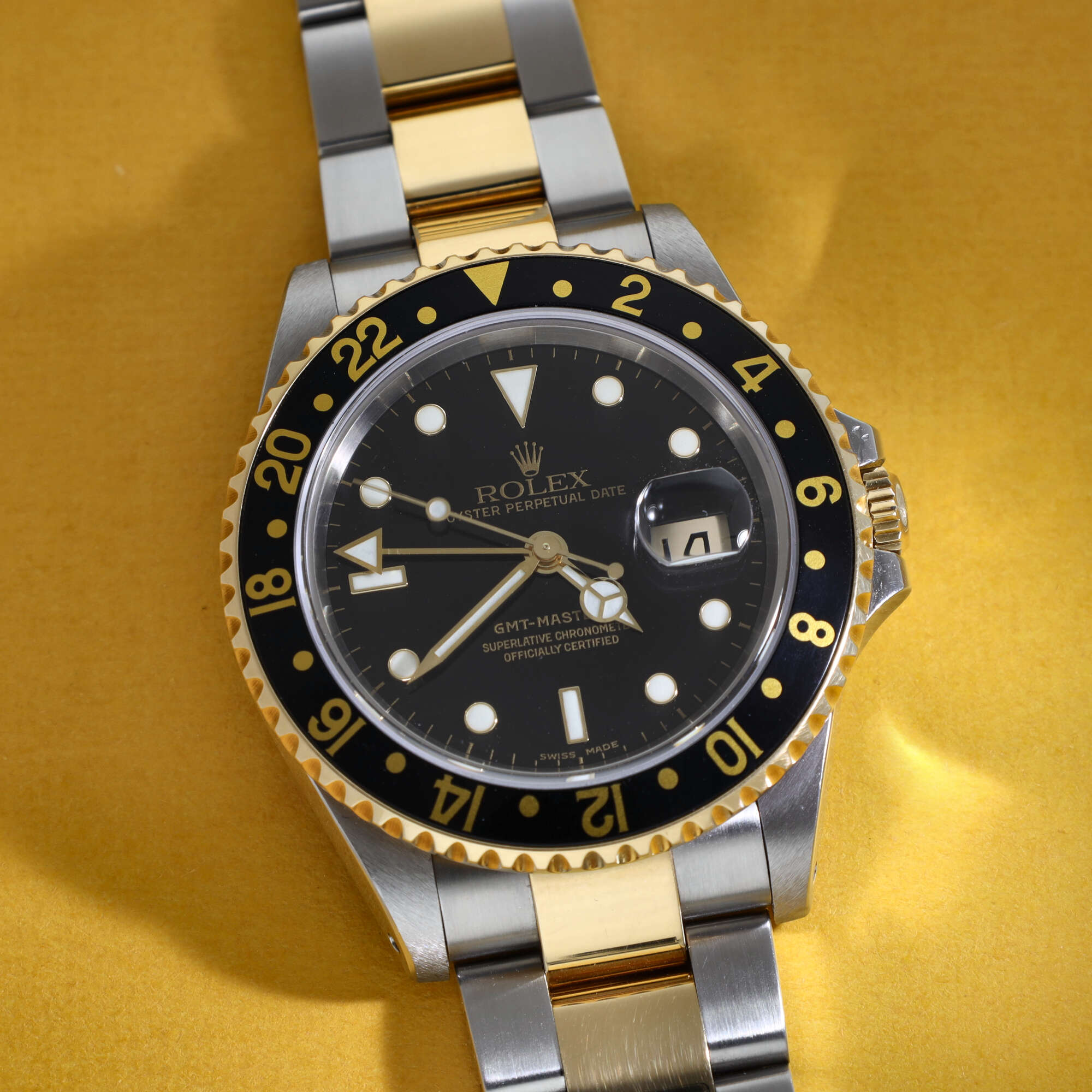 Rolex GMT Master II Ref. 16713LN Box and Papers