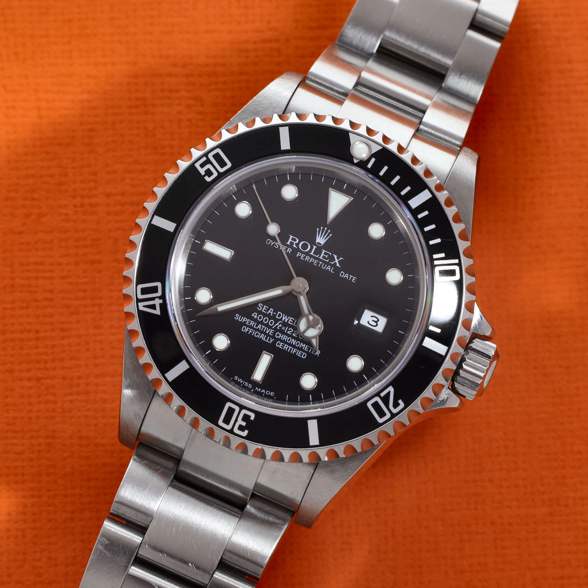 Rolex Sea-Dweller Ref. 16600 'Unpolished' Very Complete Set