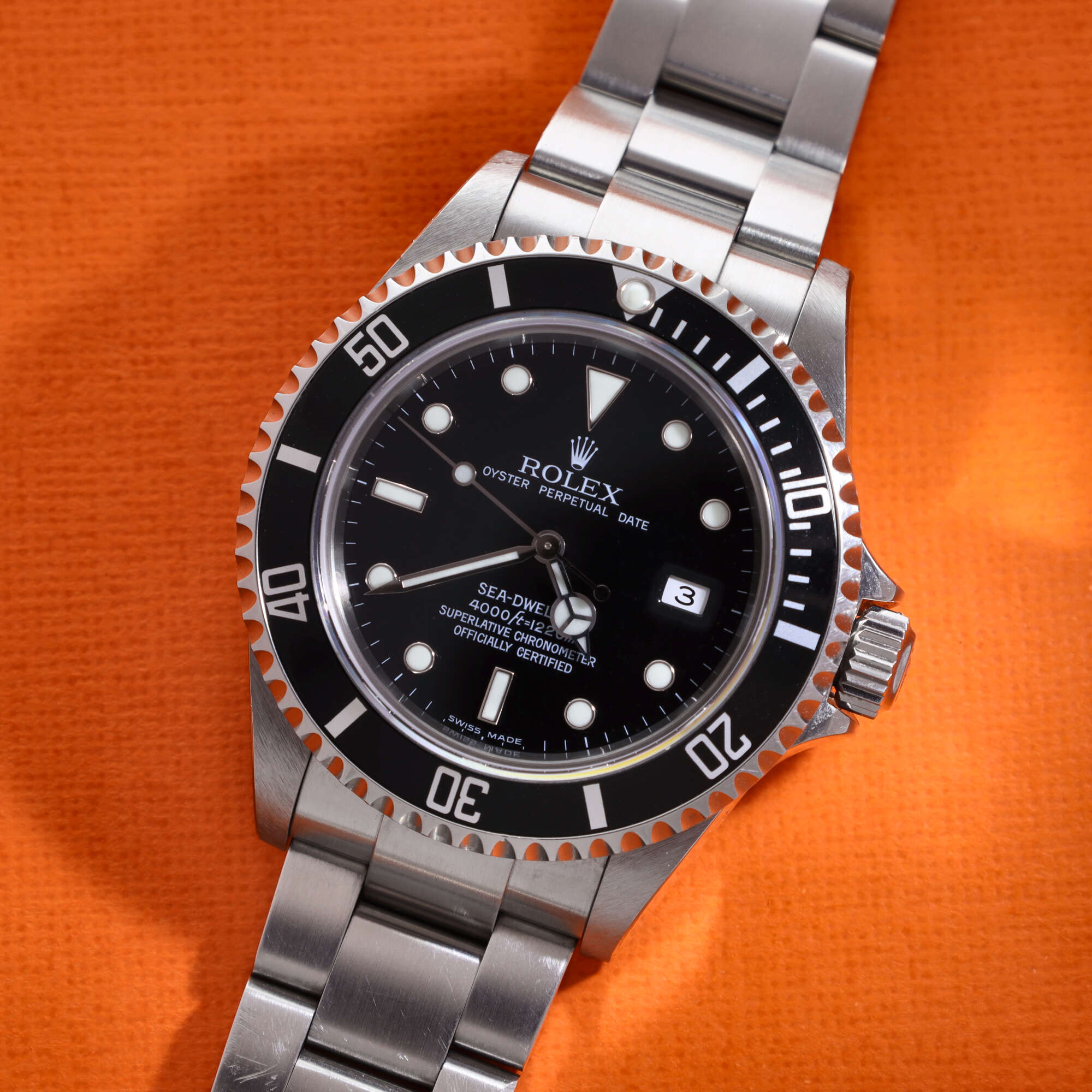Rolex Sea-Dweller Ref. 16600 'Unpolished' Very Complete Set