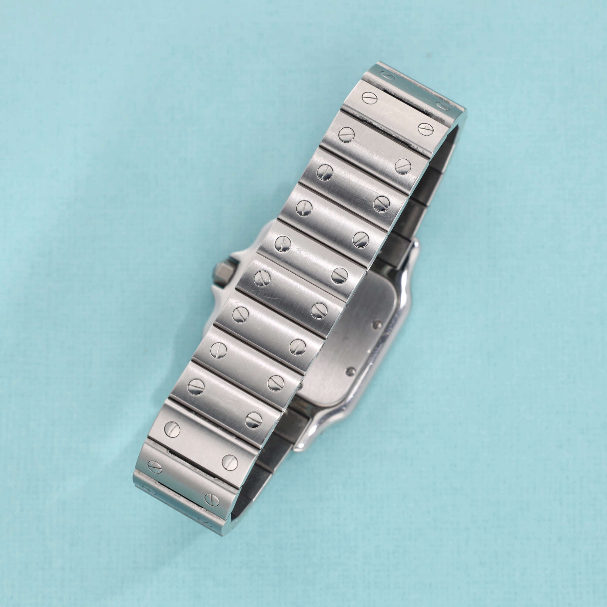 Cartier Santos Ref. 1564 Limited Ice Blue Dial