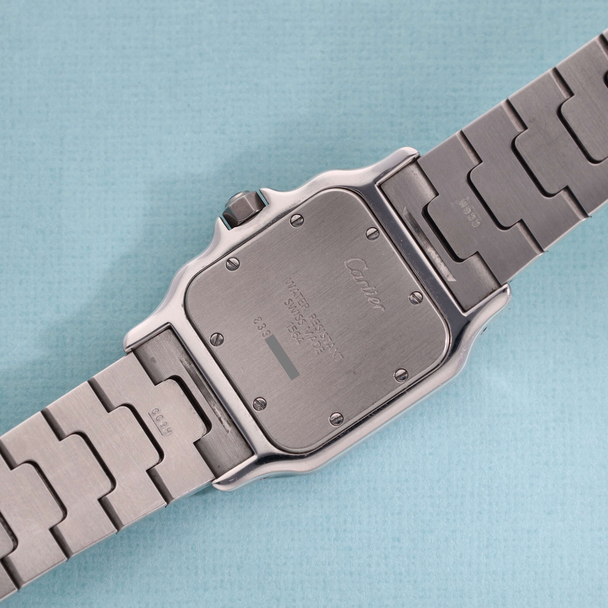 Cartier Santos Ref. 1564 Limited Ice Blue Dial