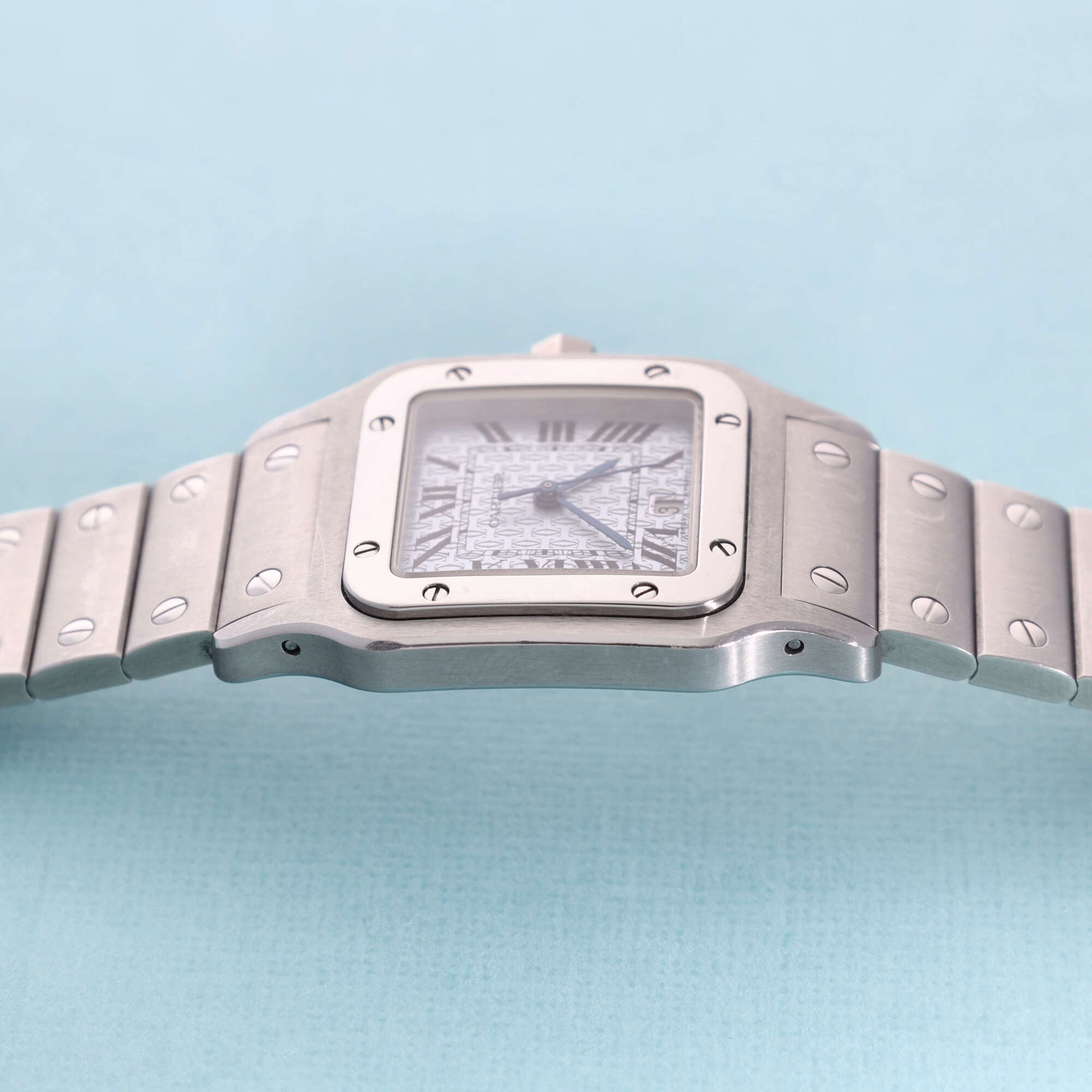 Cartier Santos Ref. 1564 Limited Ice Blue Dial