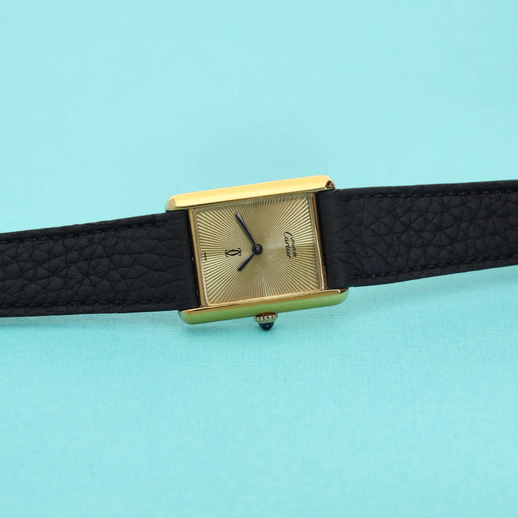 Cartier Tank Must Large Size Sunray Dial