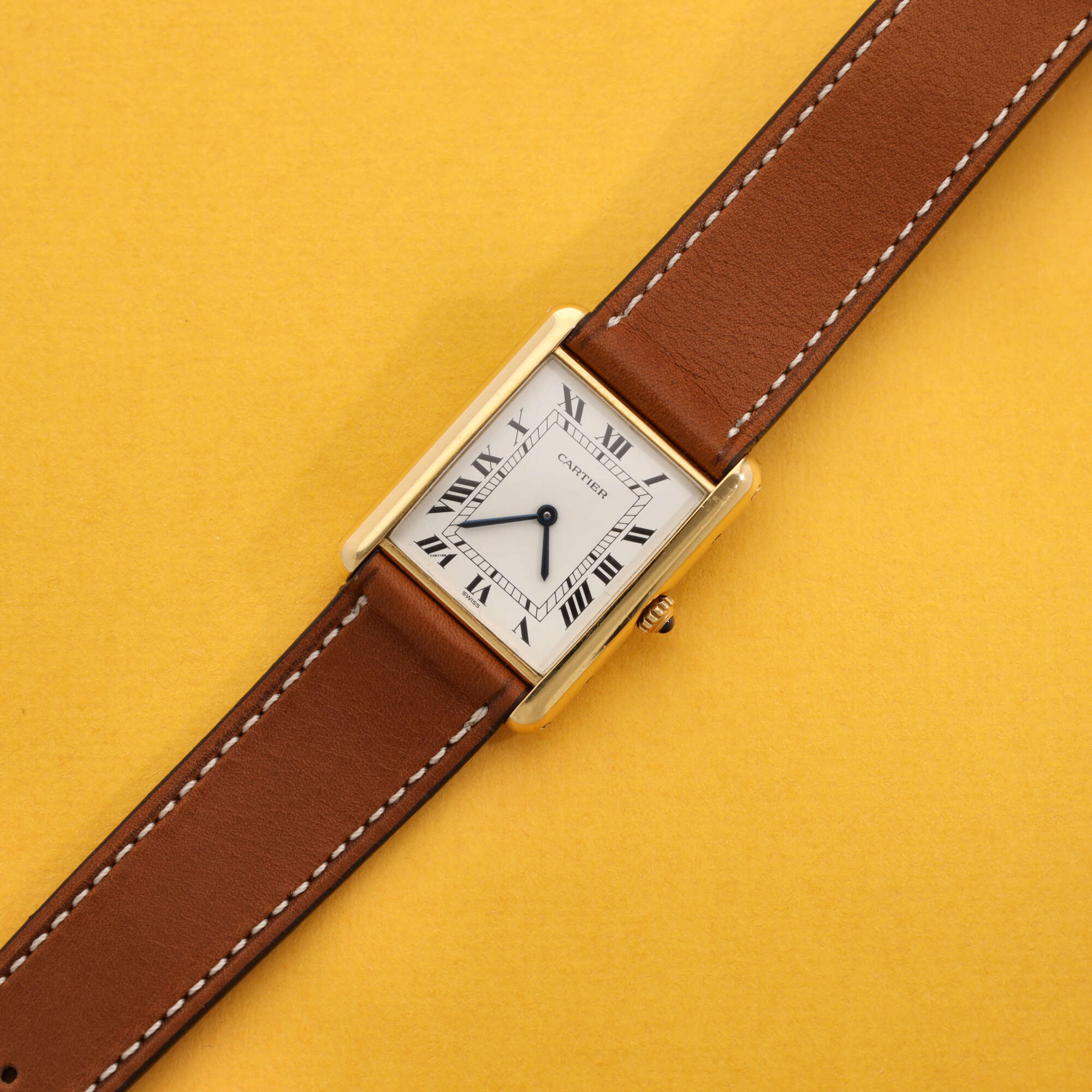 Cartier Tank Ref. 8810 Quartz 18K Yellow Gold