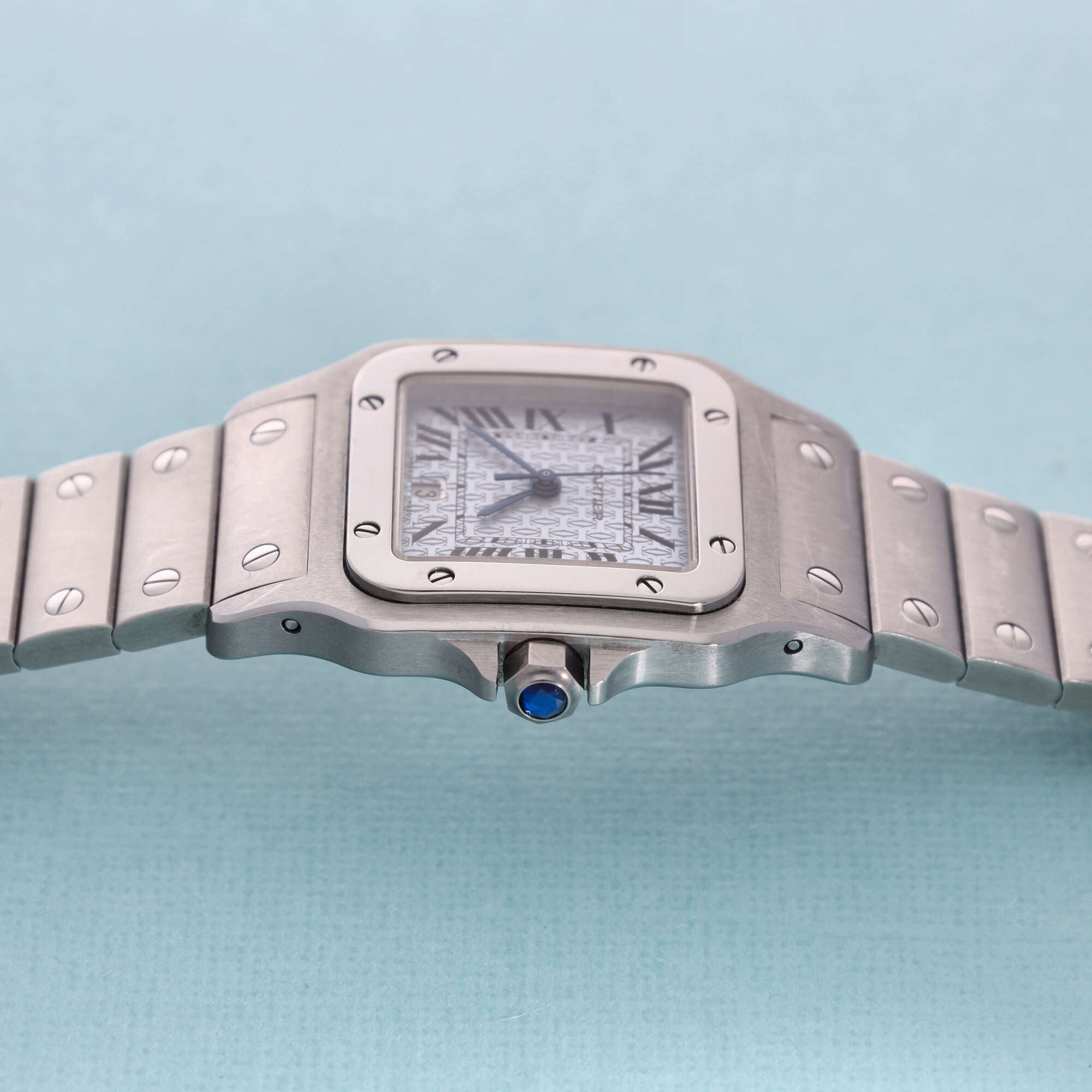 Cartier Santos Ref. 1564 Limited Ice Blue Dial
