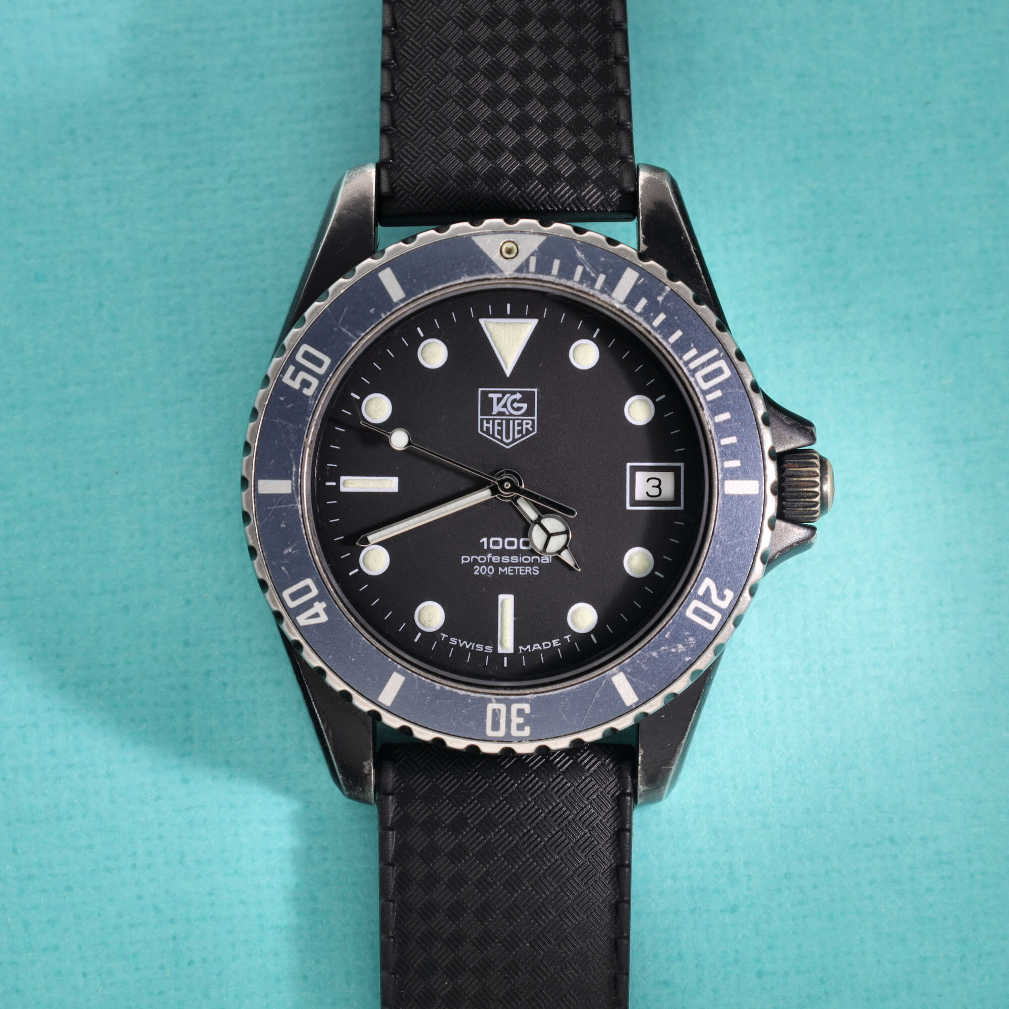 Tag Heuer 1000 Ref. 980.026N 'Black Coral'