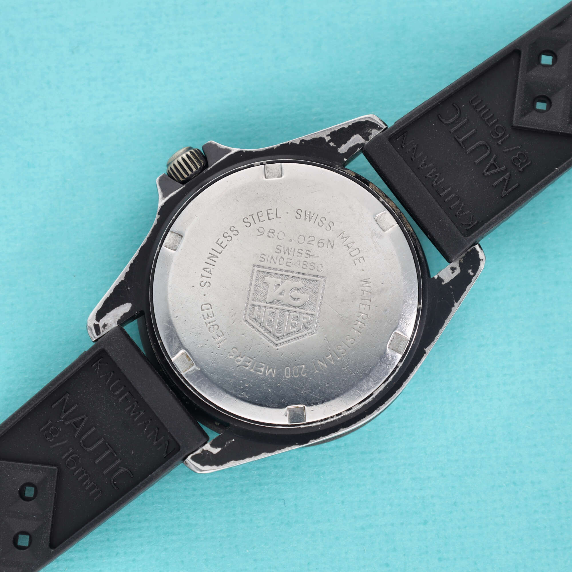 Tag Heuer 1000 Ref. 980.026N 'Black Coral' – GenZ Watches