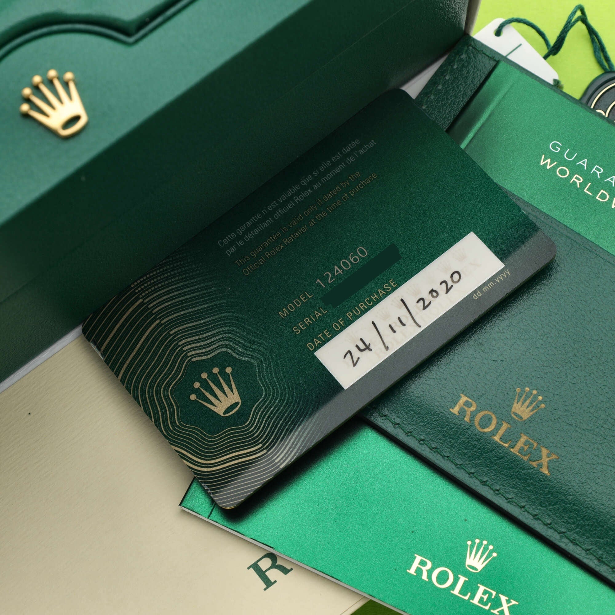 Rolex Submariner Ref. 124060 Full-Set