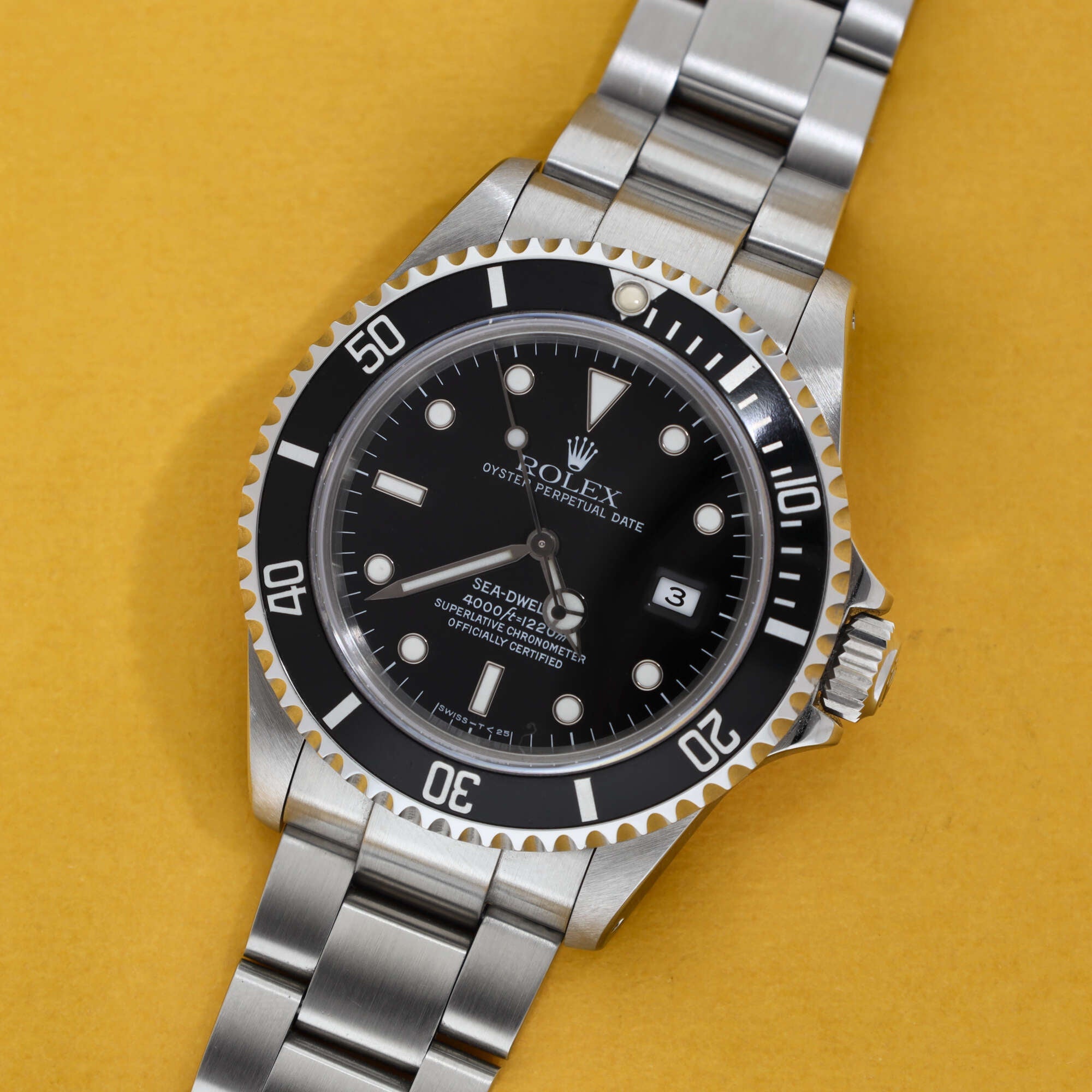 Rolex Sea Dweller Ref. 16600 Tritium Dial Rolex Certified Pre-Owned
