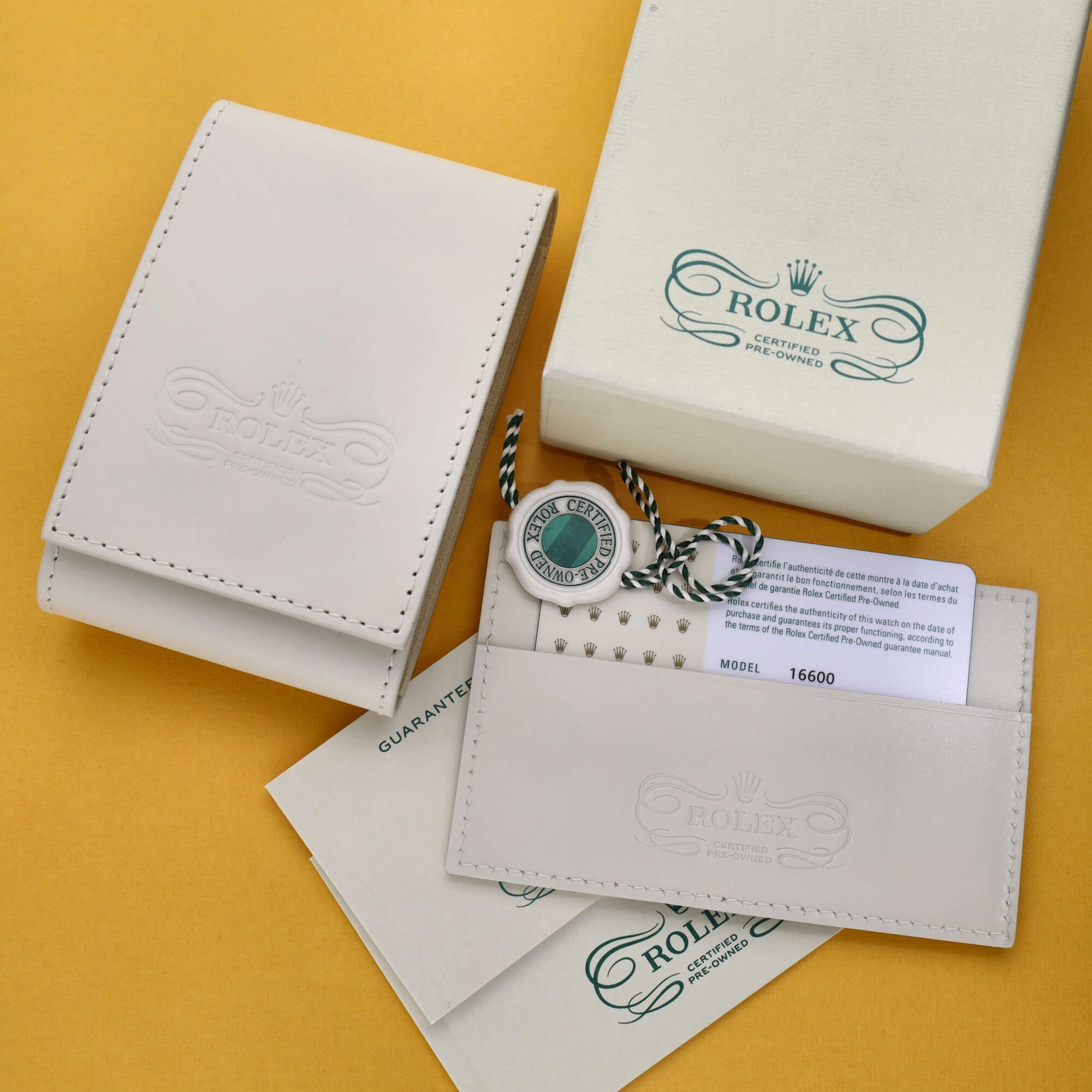 Rolex Sea Dweller Ref. 16600 Tritium Dial Rolex Certified Pre-Owned