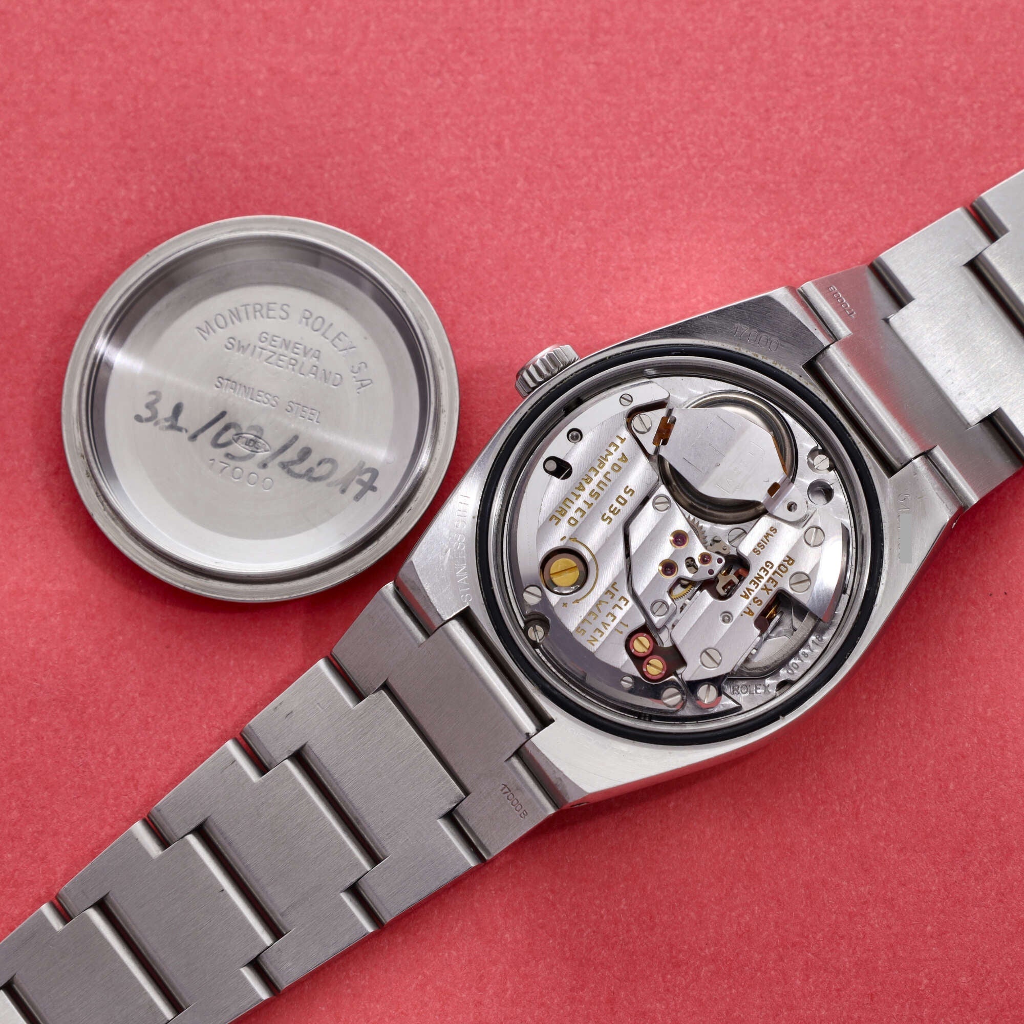Rolex Datejust Oysterquartz Ref. 17000 (Warm) Silver Dial