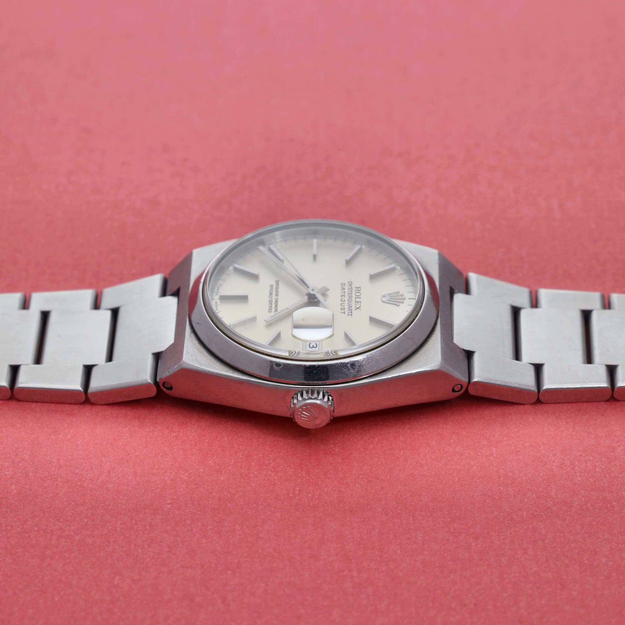 Rolex Datejust Oysterquartz Ref. 17000 (Warm) Silver Dial