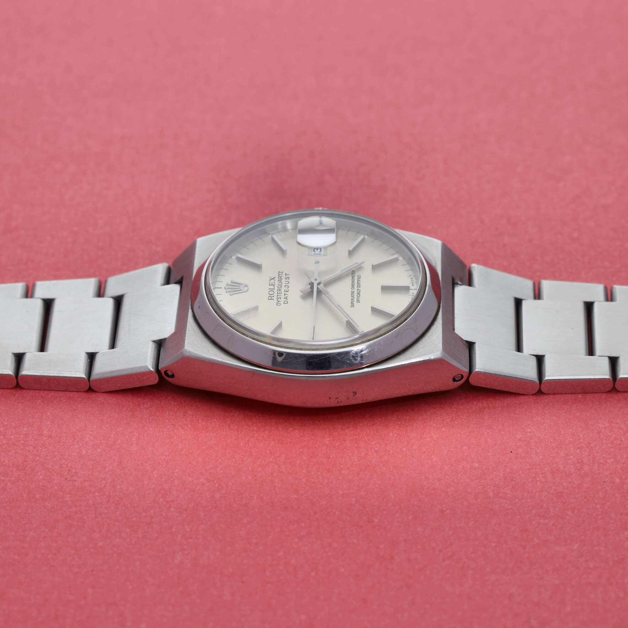 Rolex Datejust Oysterquartz Ref. 17000 (Warm) Silver Dial