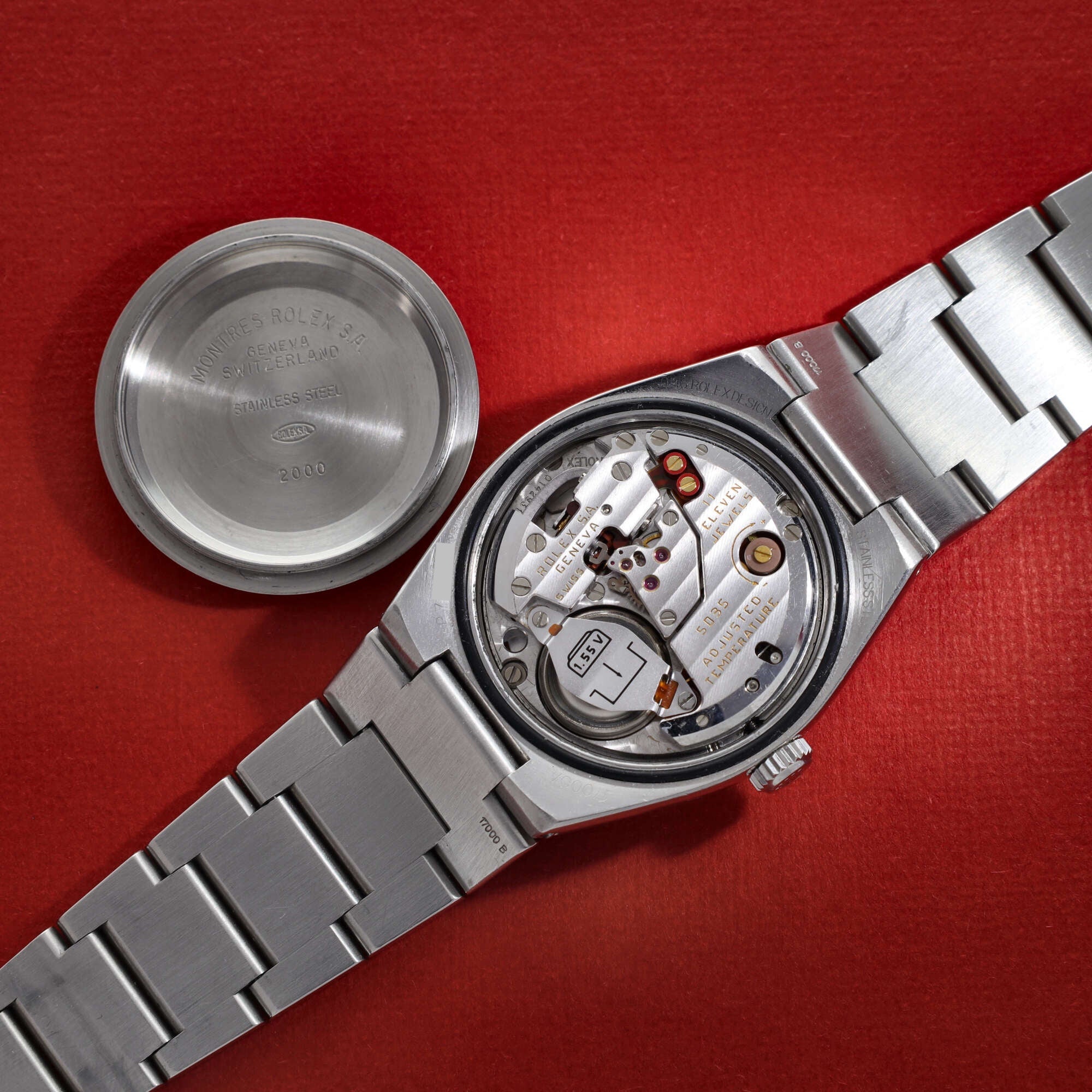 Rolex Datejust Oysterquartz Ref. 17000A (Warm) Silver Dial