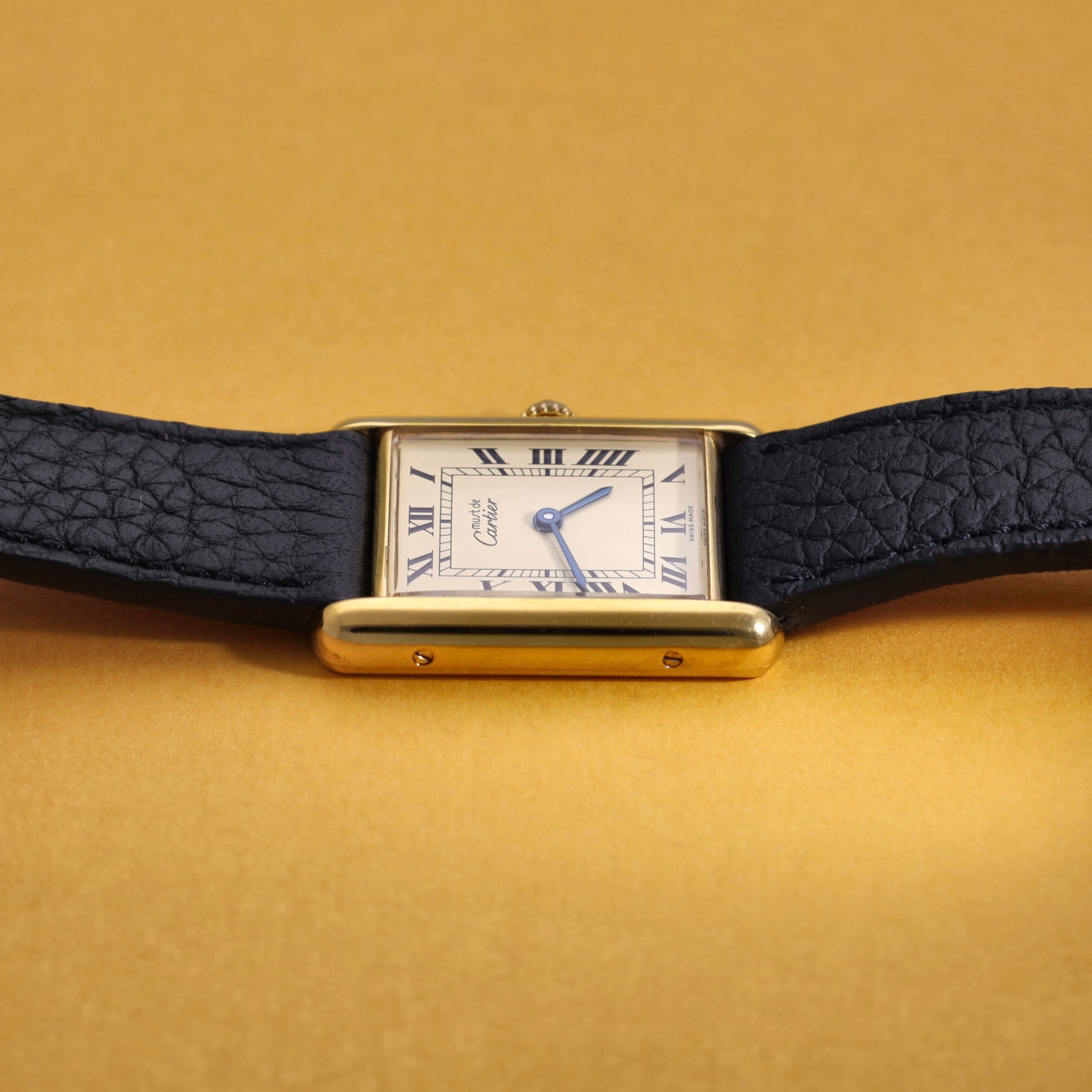 Cartier Must Tank Ref. 590005 Ivory Roman Dial