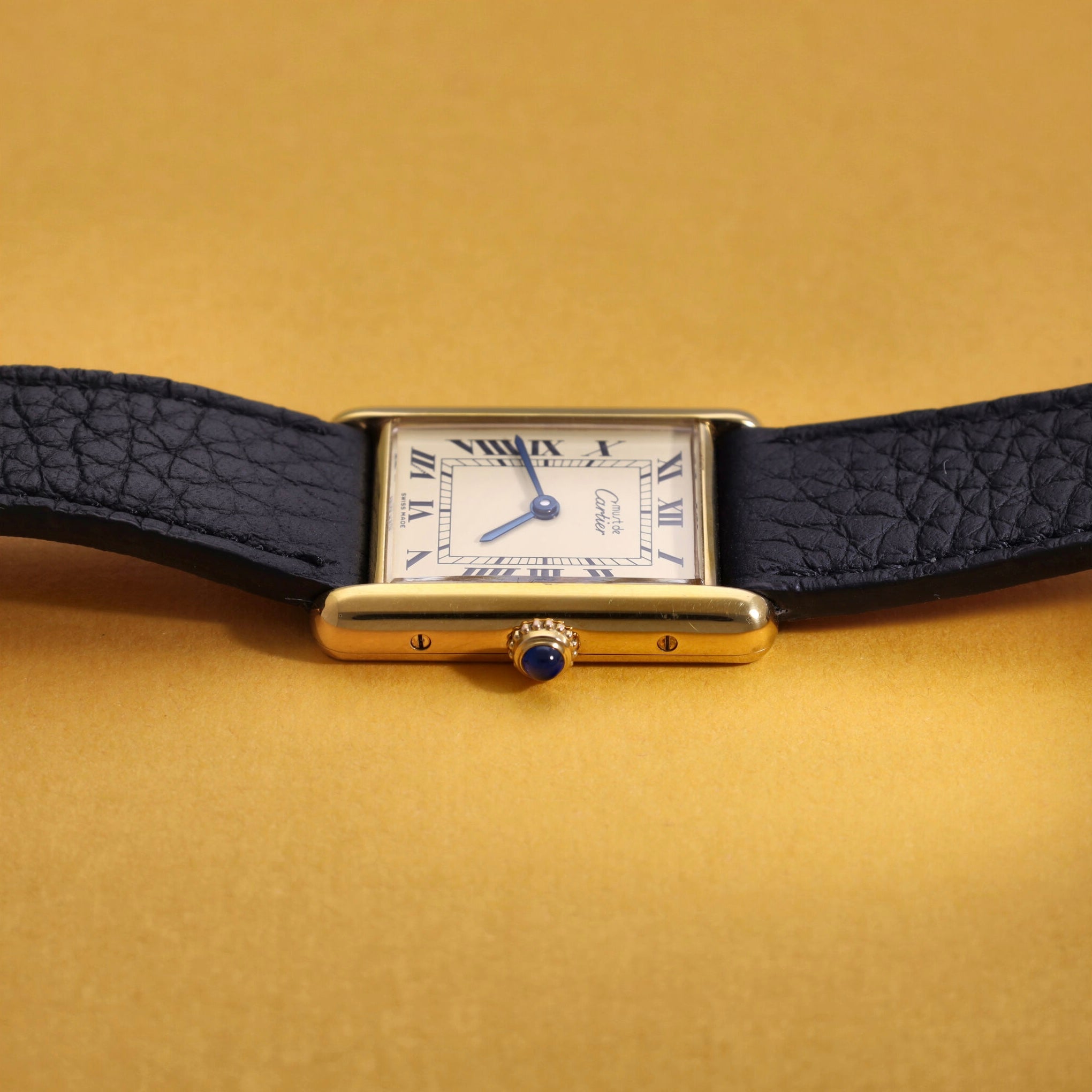 Cartier Must Tank Ref. 590005 Ivory Roman Dial