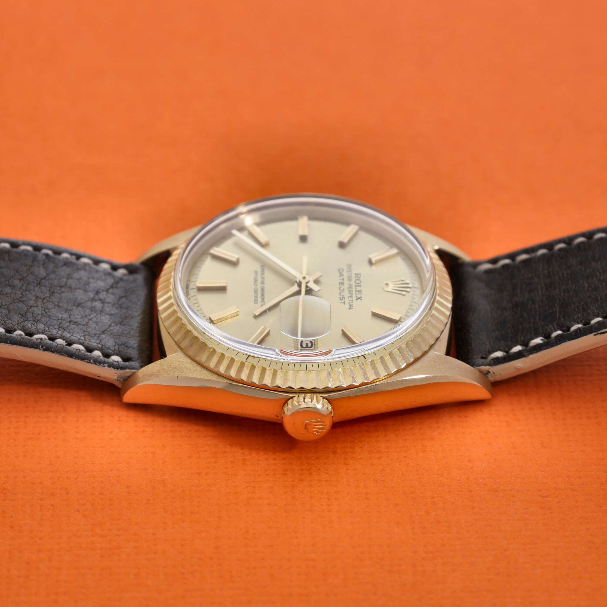 Rolex Datejust 1601/8 Champagne No Lume Dial