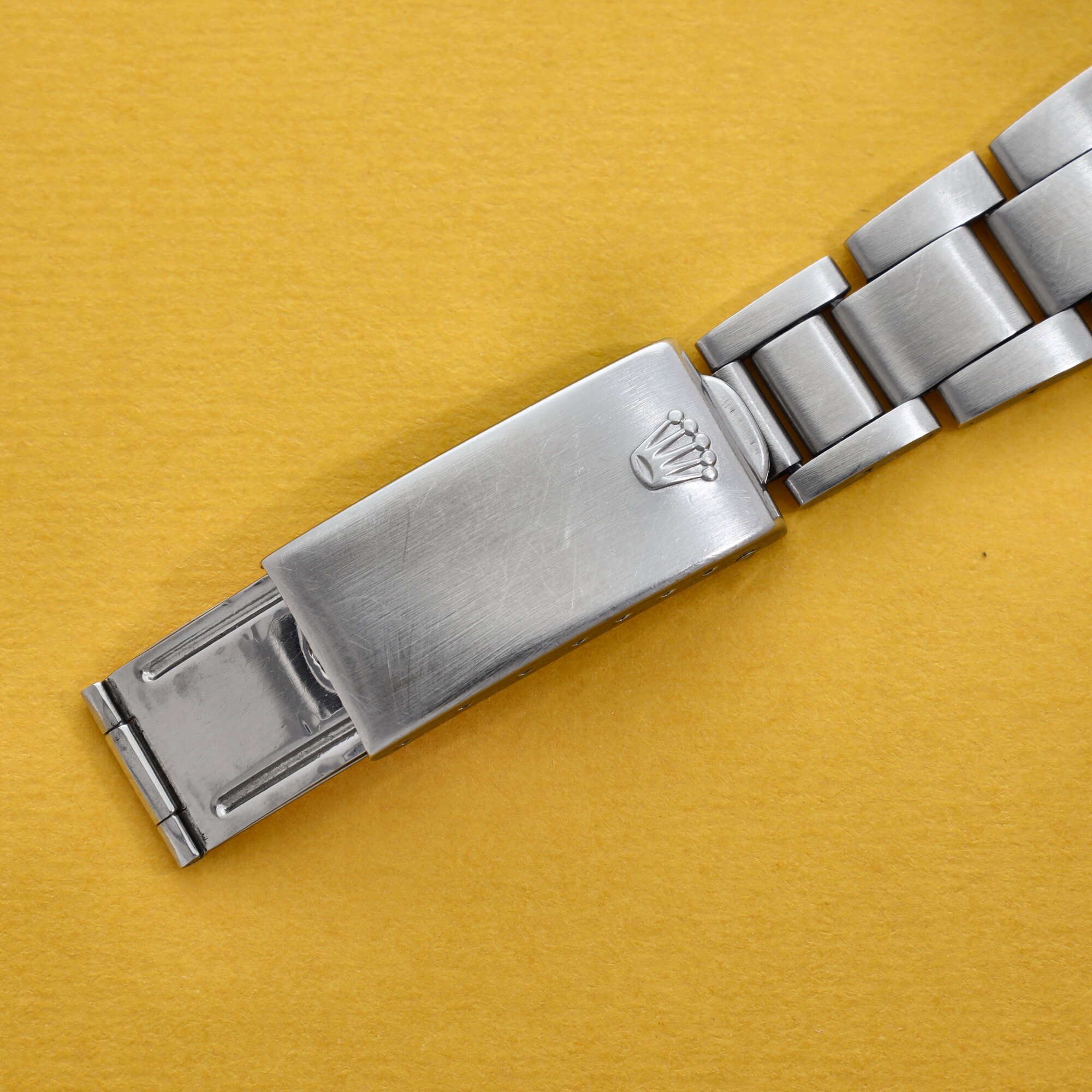 Rolex Air-King Ref. 5500 Vertical Brush Silver Dial