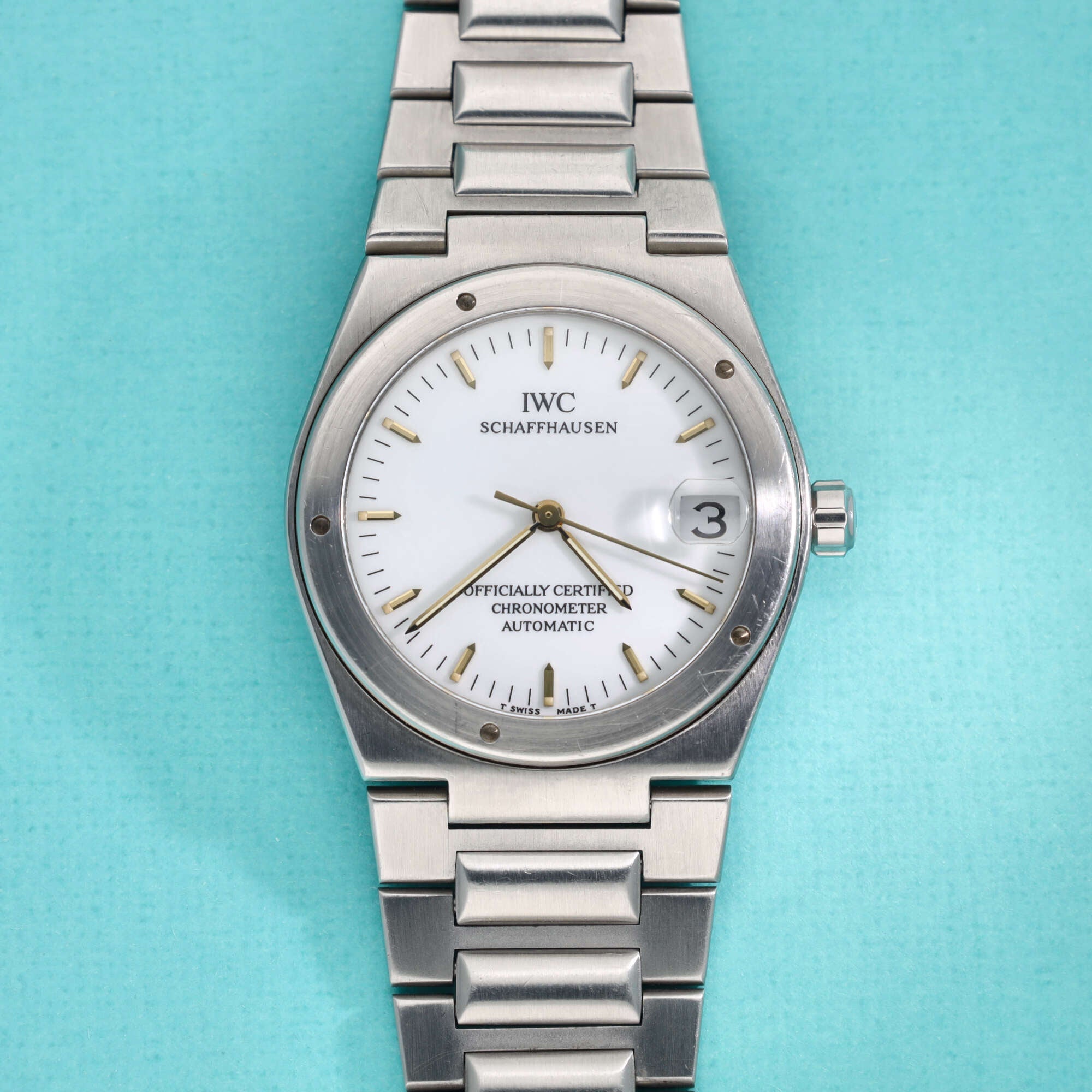 IWC Ingenieur Ref. 3521 Automatic White Dial