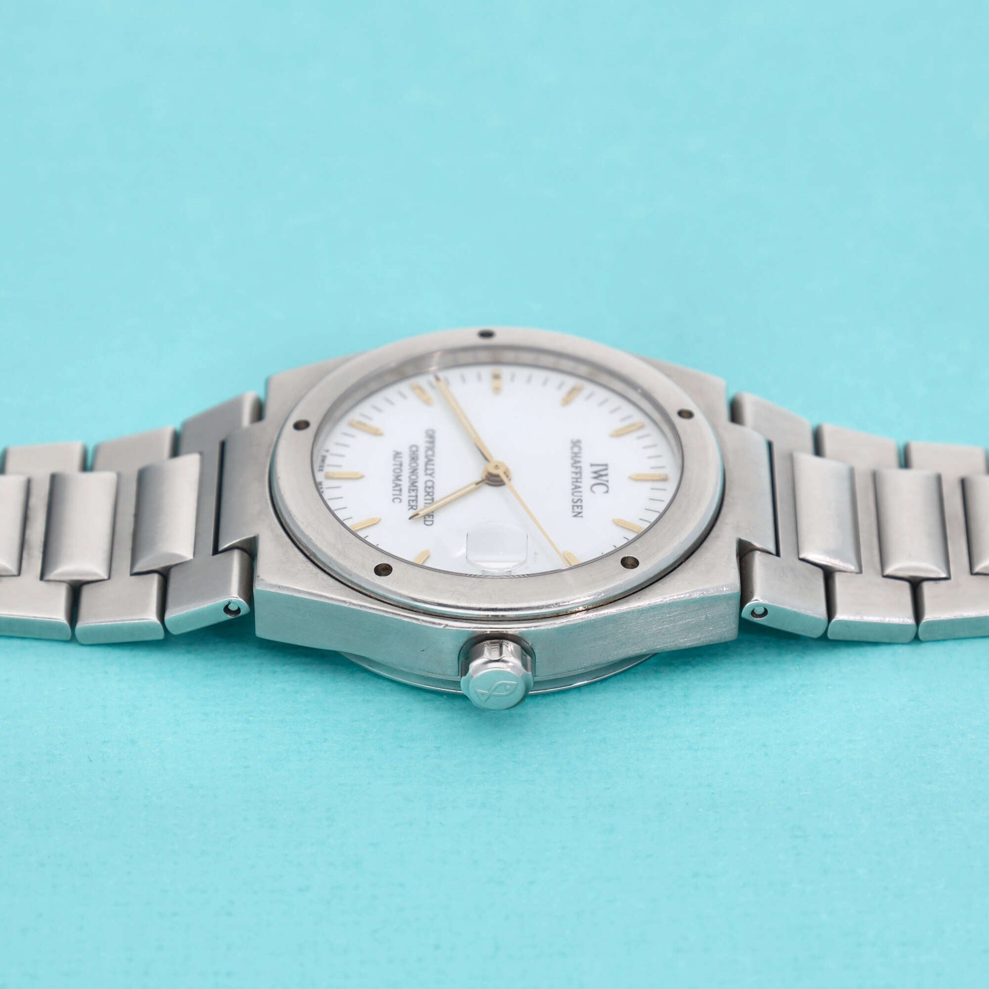 IWC Ingenieur Ref. 3521 Automatic White Dial