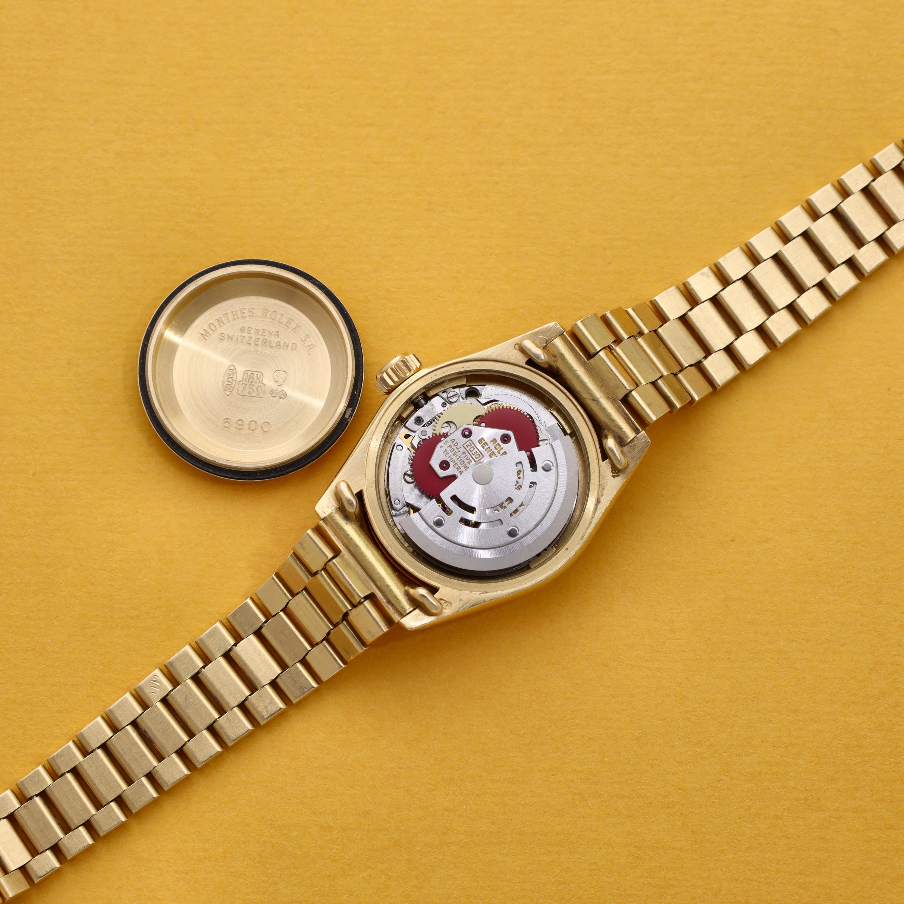 Rolex Datejust Ref. 6917 Red Vignette Diamond Dial
