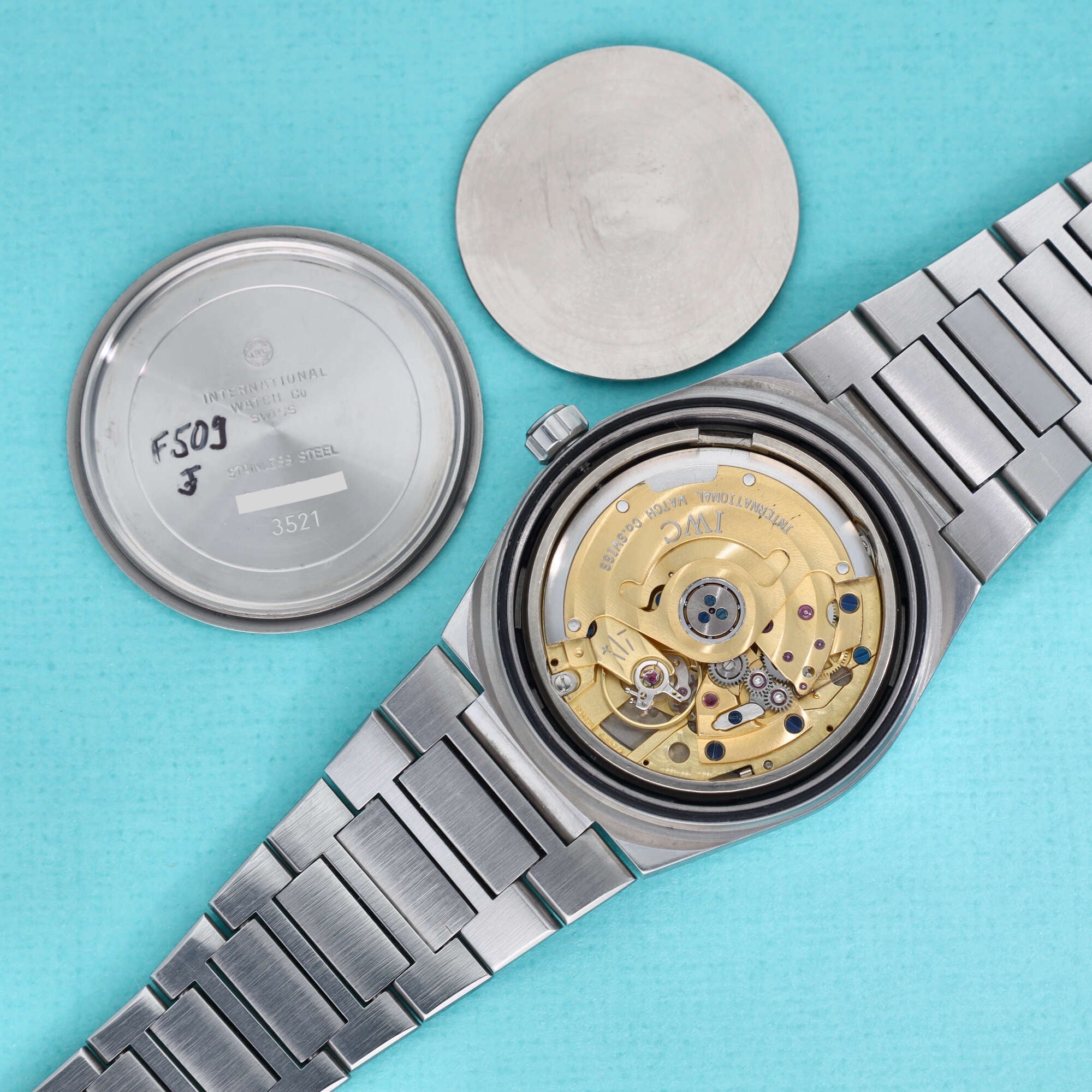 IWC Ingenieur Ref. 3521 Automatic White Dial