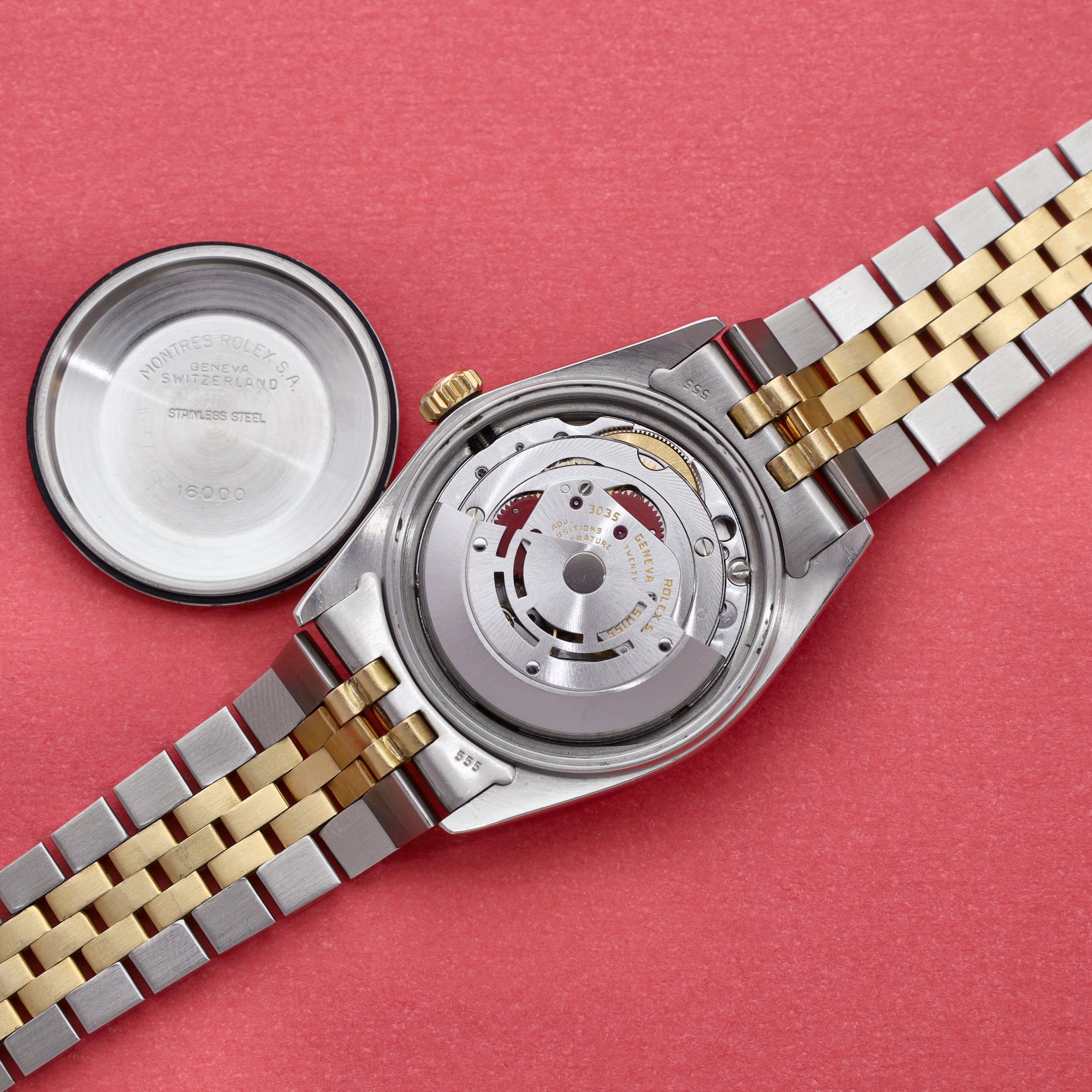 Rolex Datejust Ref. 16013 White Boiler Gauge Dial