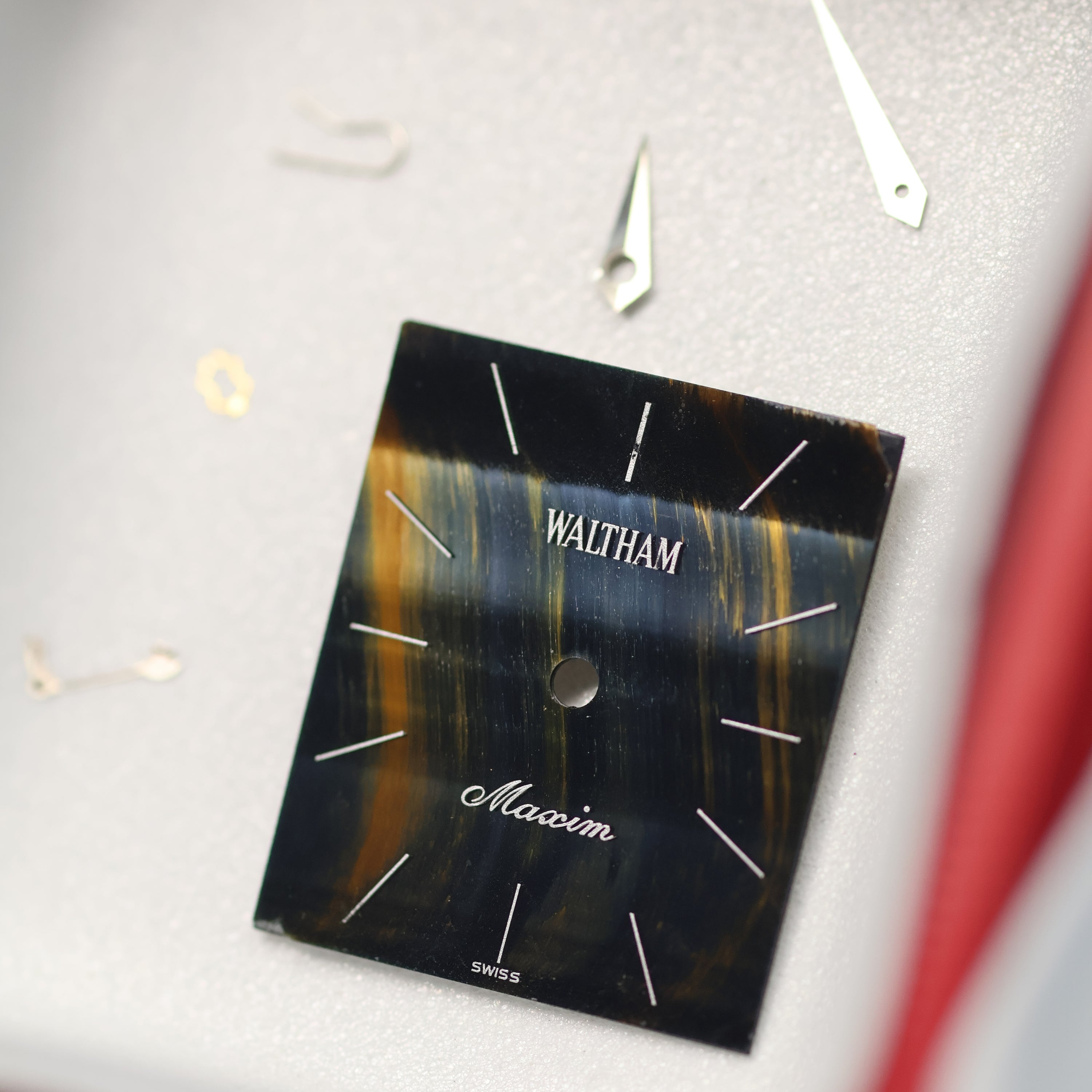 Waltham Maxim Tank Hawkeye Stone Dial