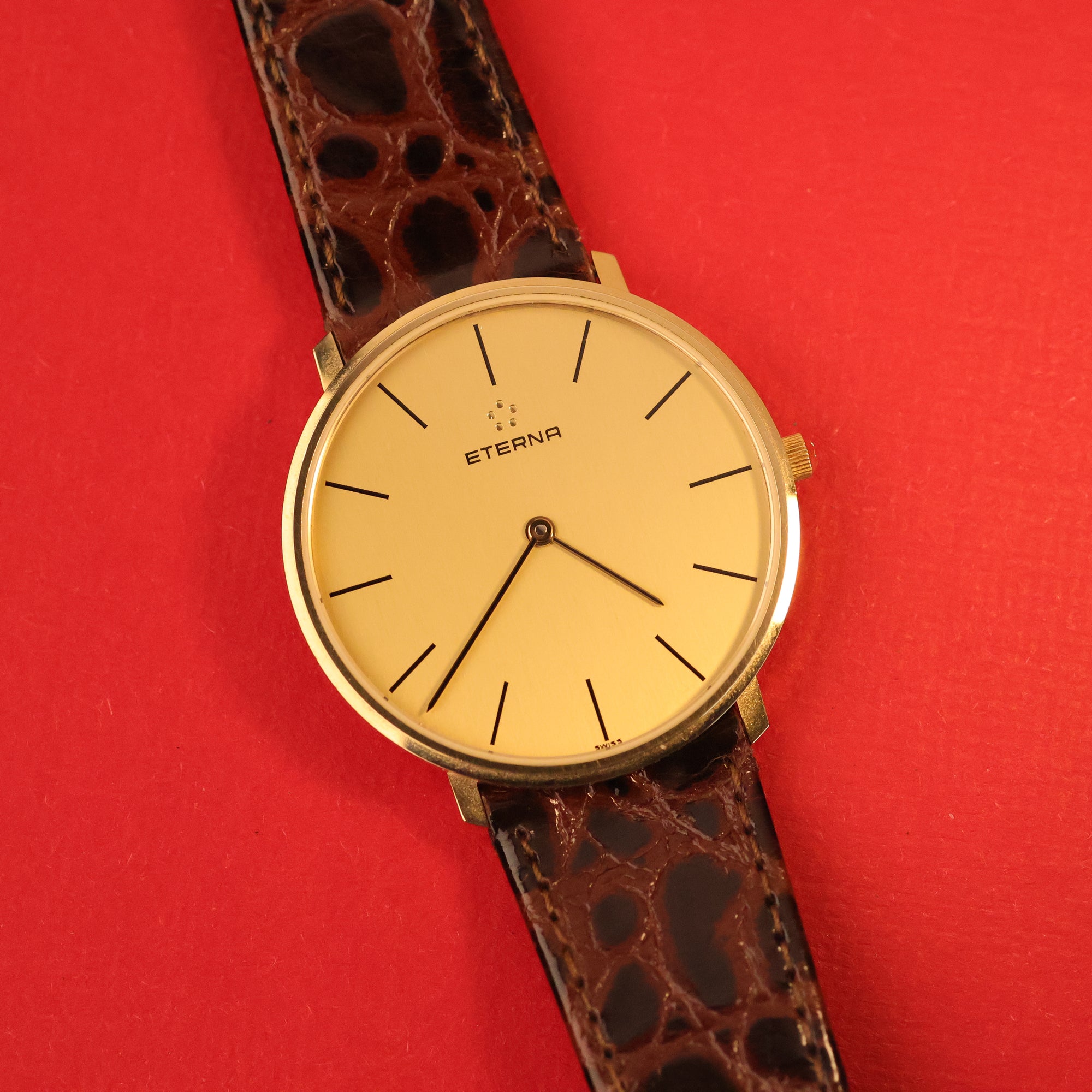 Eterna Classic Ref. 4000.65 14K Yellow Gold With Box
