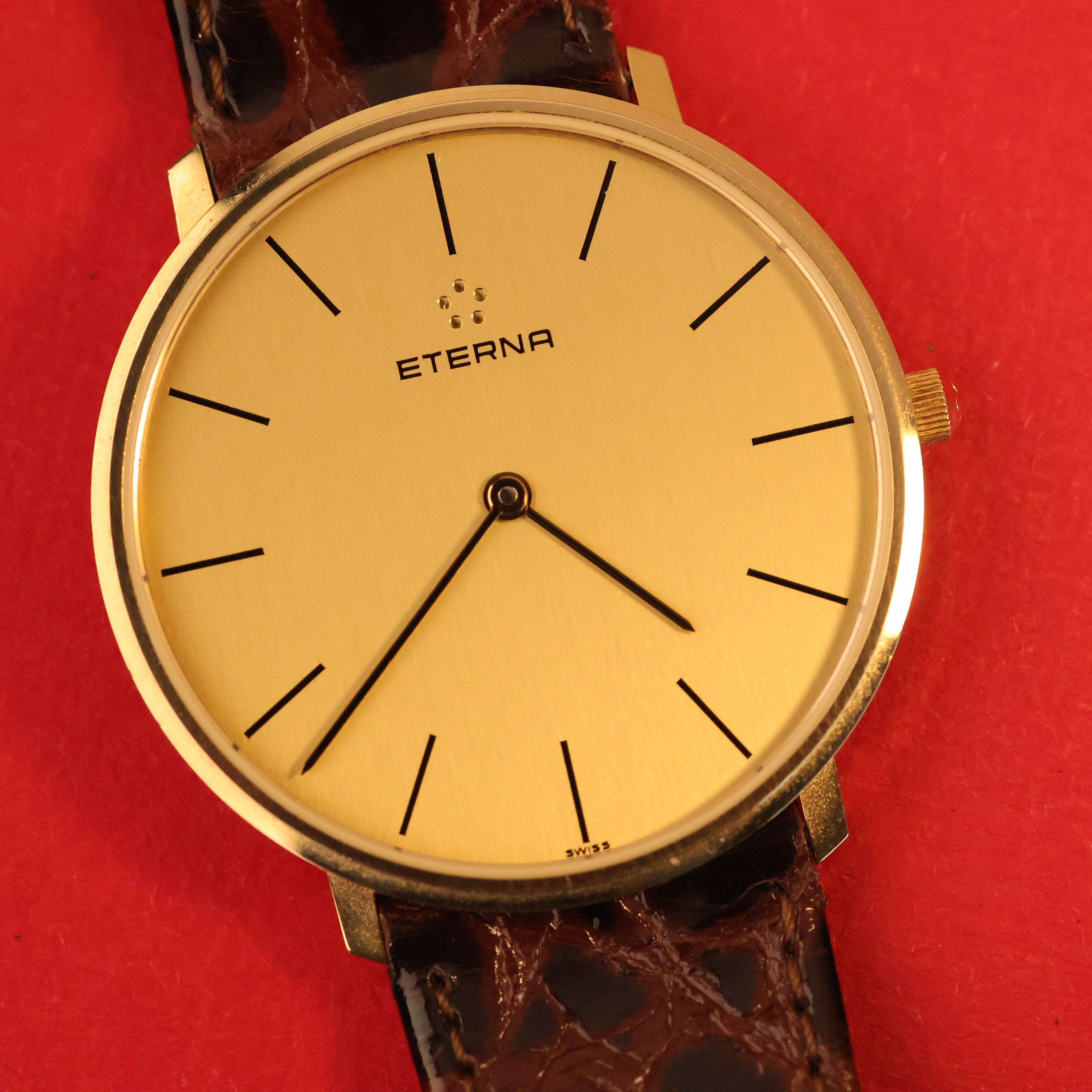 Eterna Classic Ref. 4000.65 14K Yellow Gold With Box