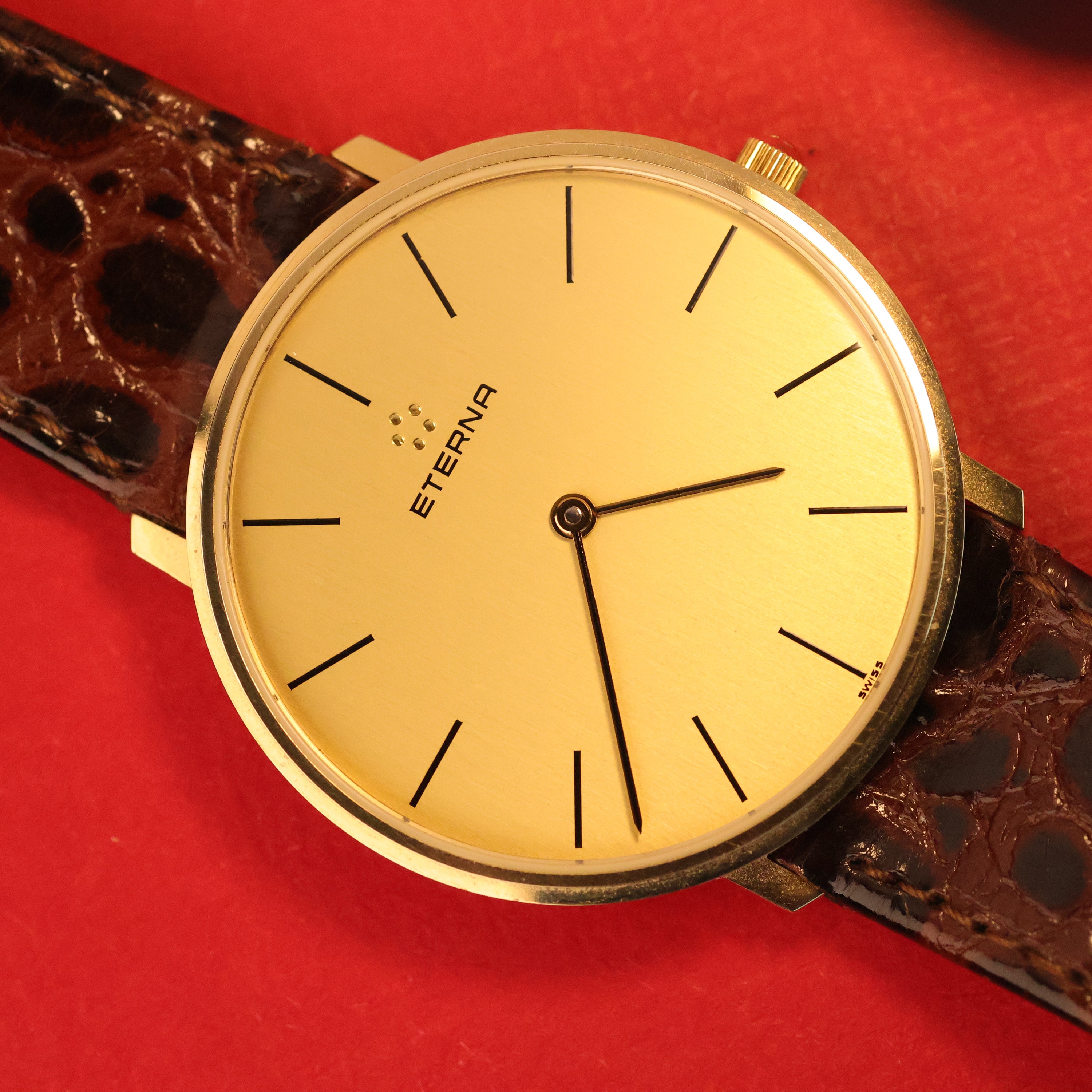Eterna Classic Ref. 4000.65 14K Yellow Gold With Box