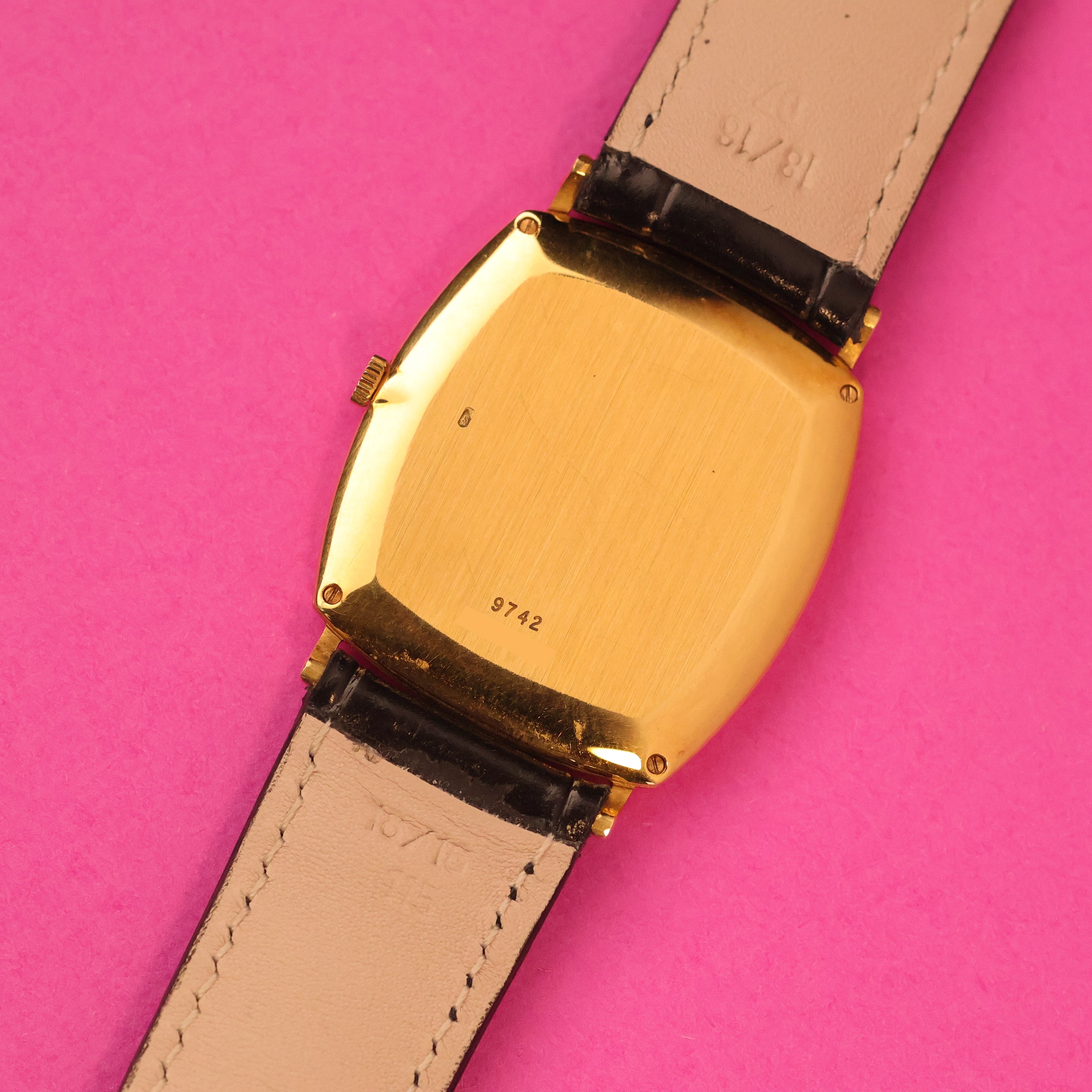Piaget Ref. 9742 Wavy Patina Champagne Dial With Original Documentation