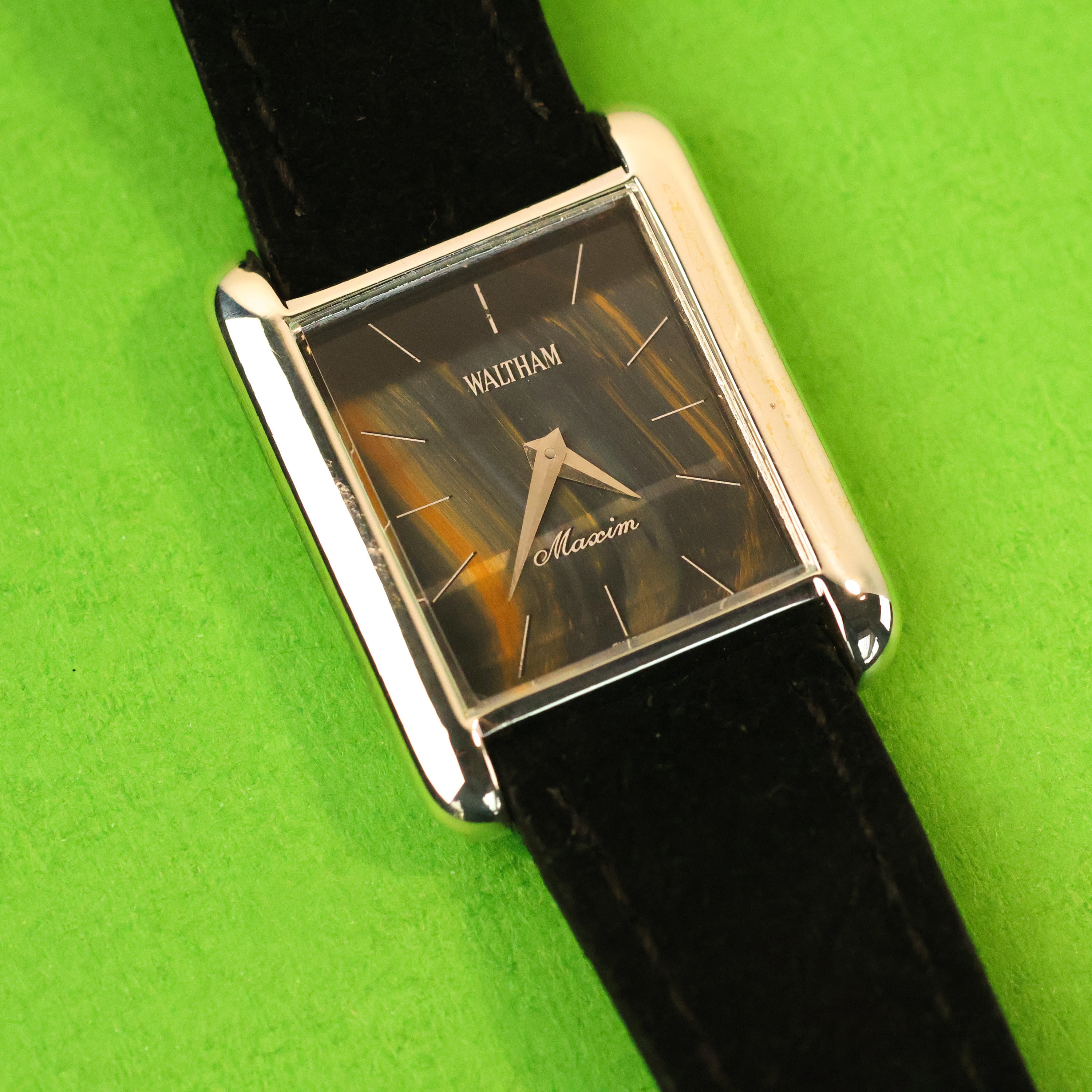 Waltham Maxim Tank Hawkeye Stone Dial