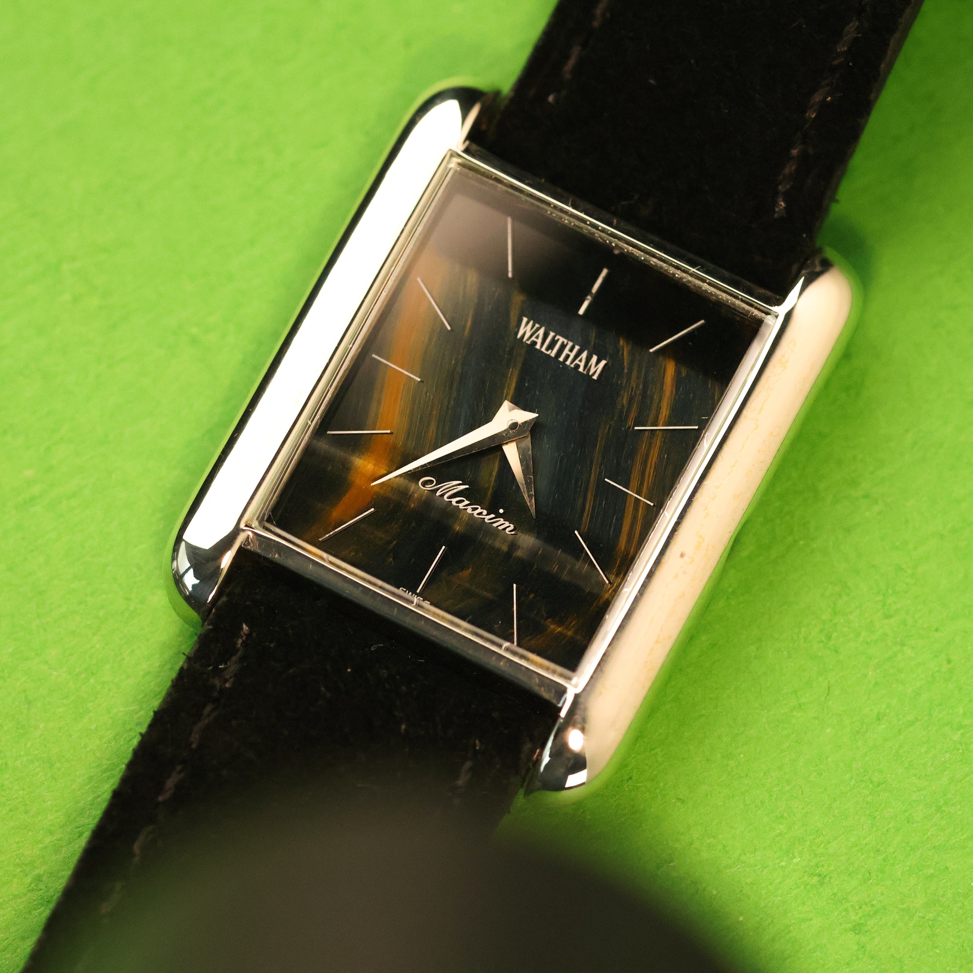 Waltham Maxim Tank Hawkeye Stone Dial