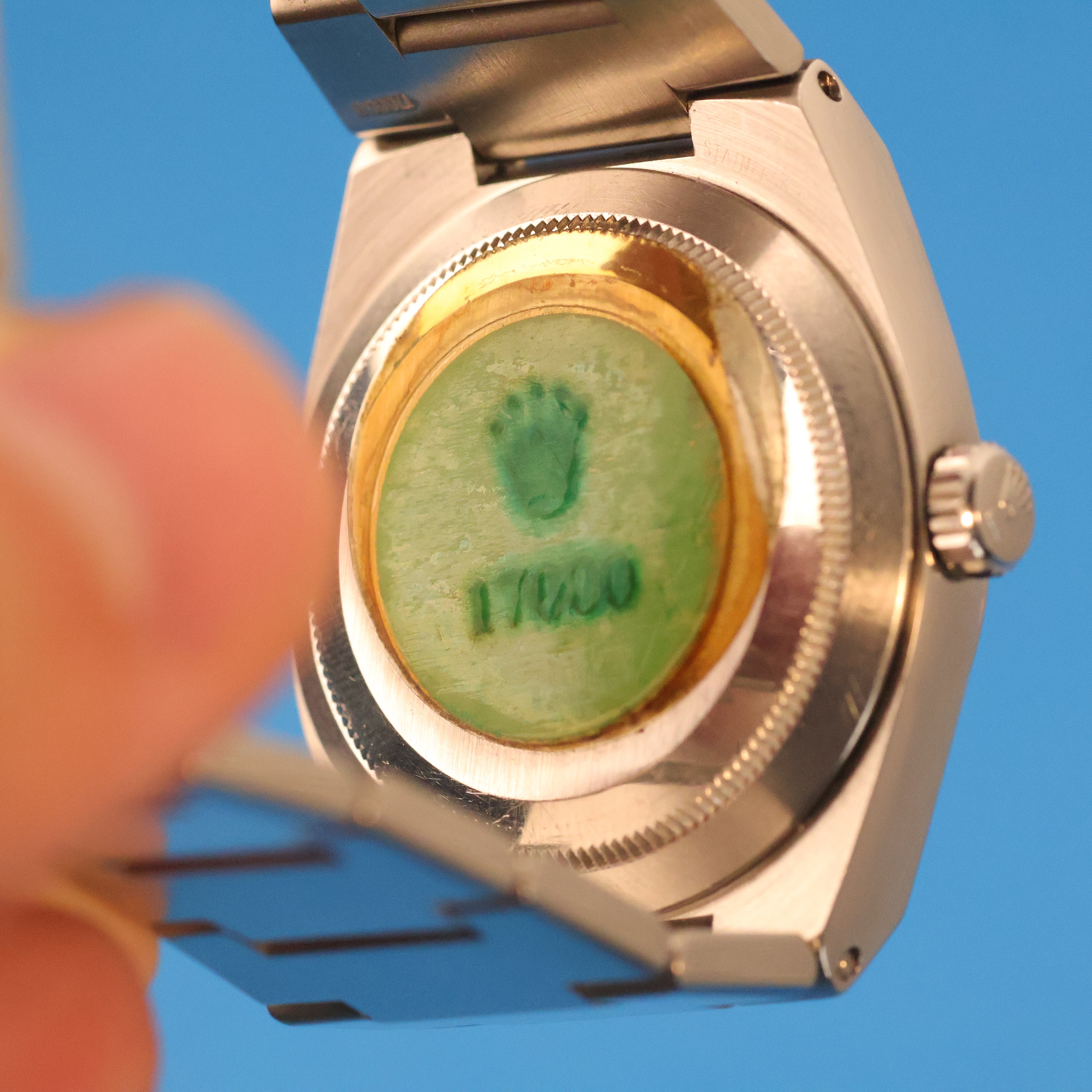 Rolex Datejust Oysterquartz Ref. 17000 Black Dial