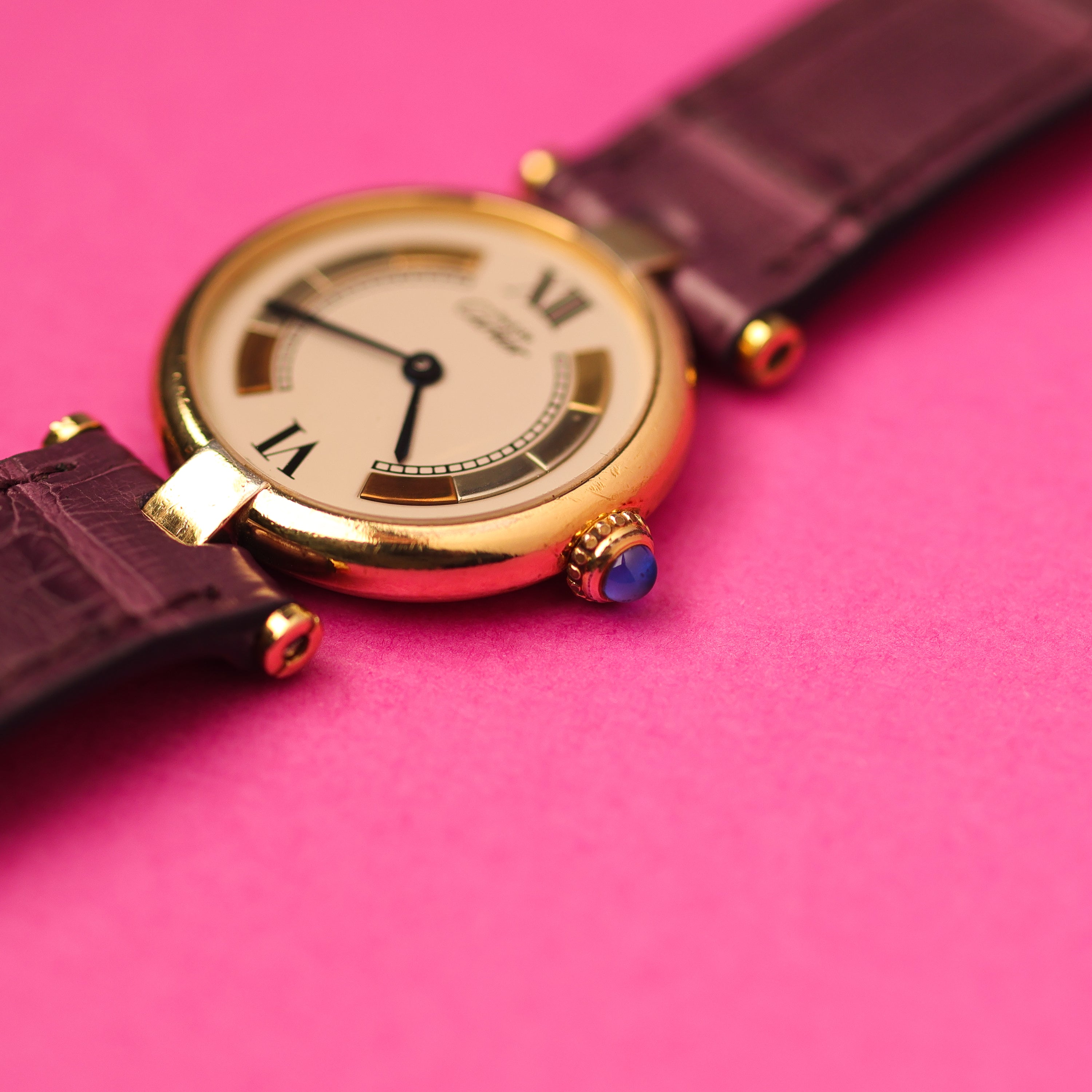 Cartier Must Vendome Ref. 590004 White Trinity Dial