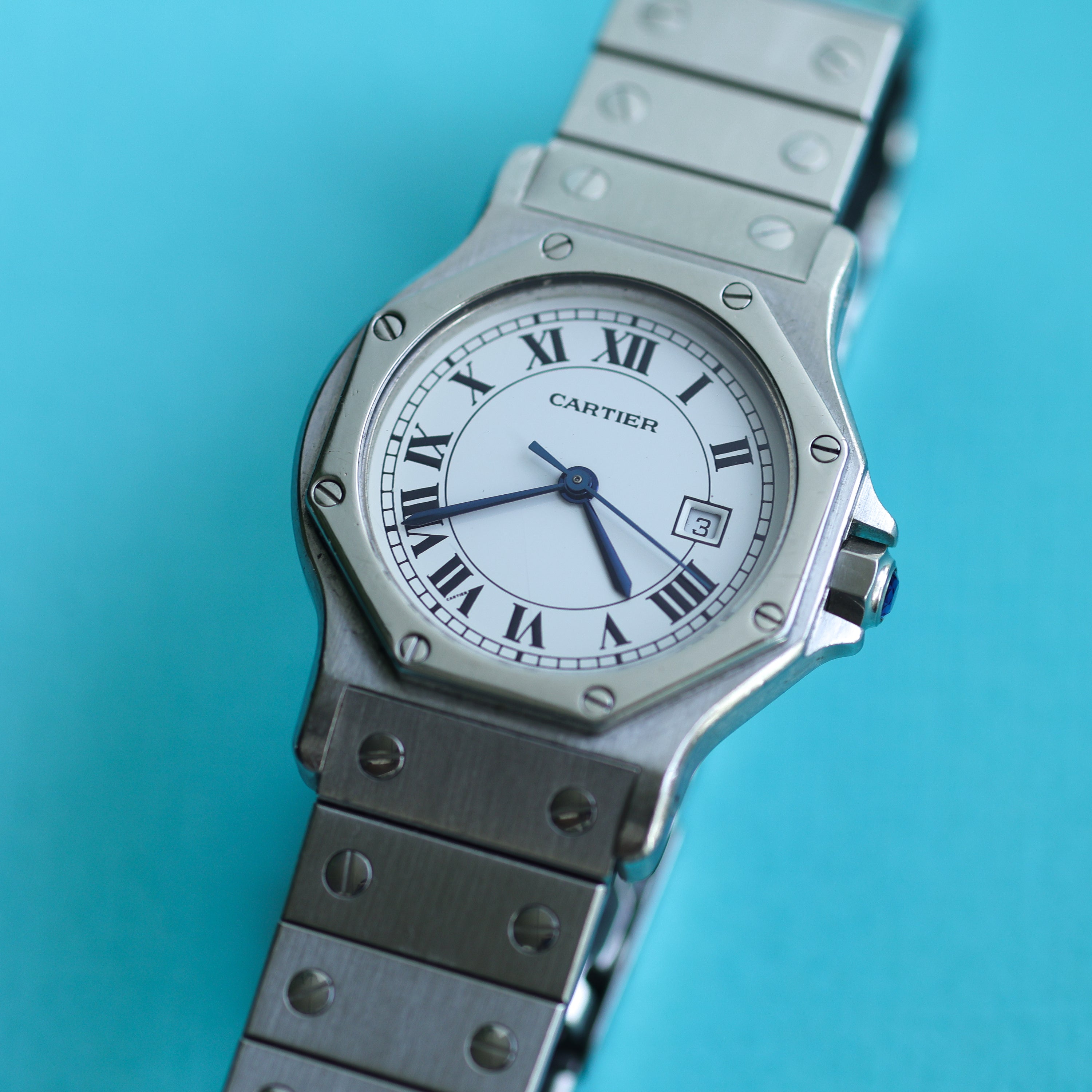 Cartier Santos Octagon Ref. 2965 Unisex